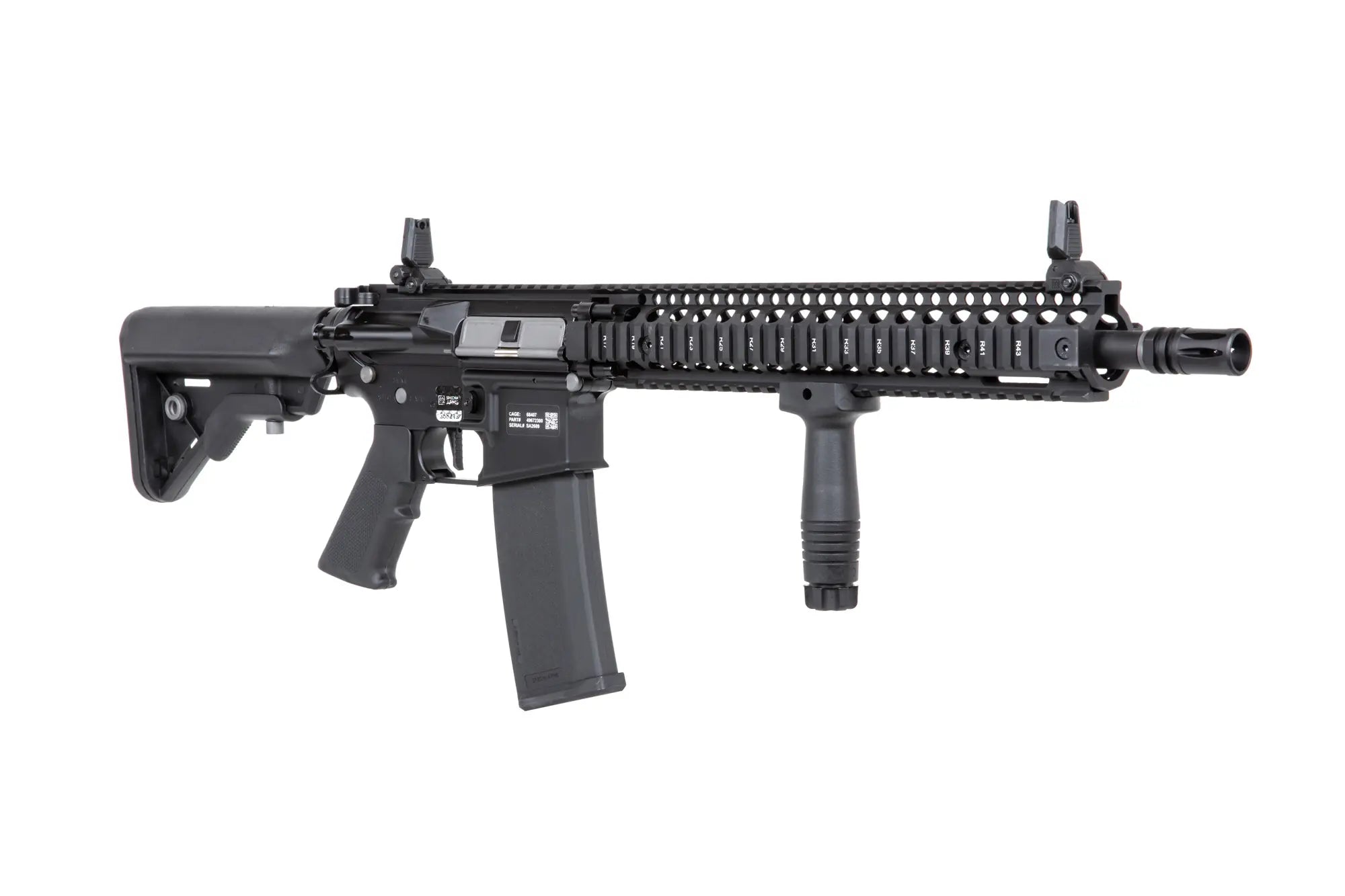 Specna Arms Daniel Defense® M4A1 SA-E26 EDGE™ HAL ETU™ airsoft rifle Black-9