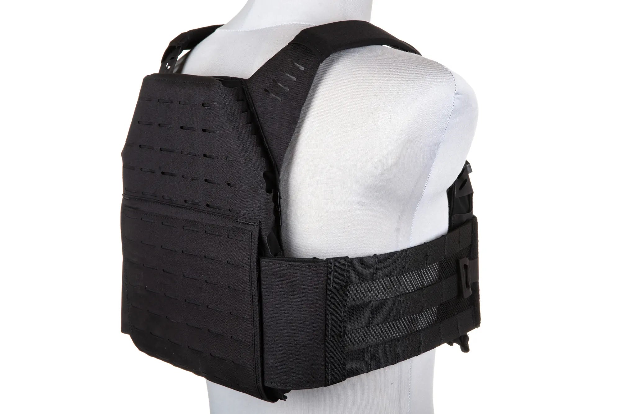 Wosport VE-97 Plate Carrier Tactical Vest Black-3