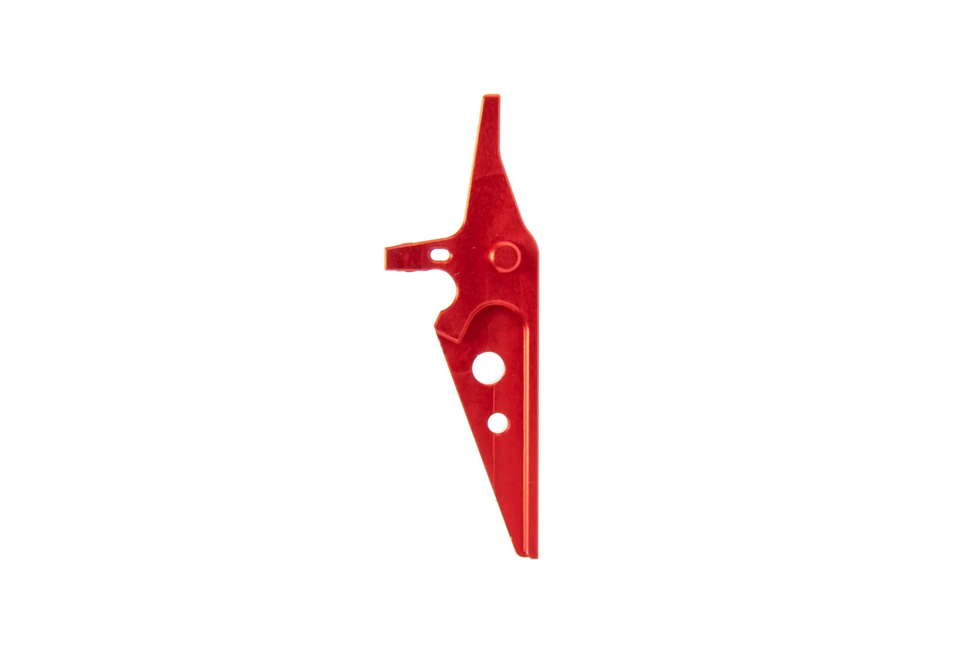 Aluminum CNC Jefftron Flat Trigger Red-2