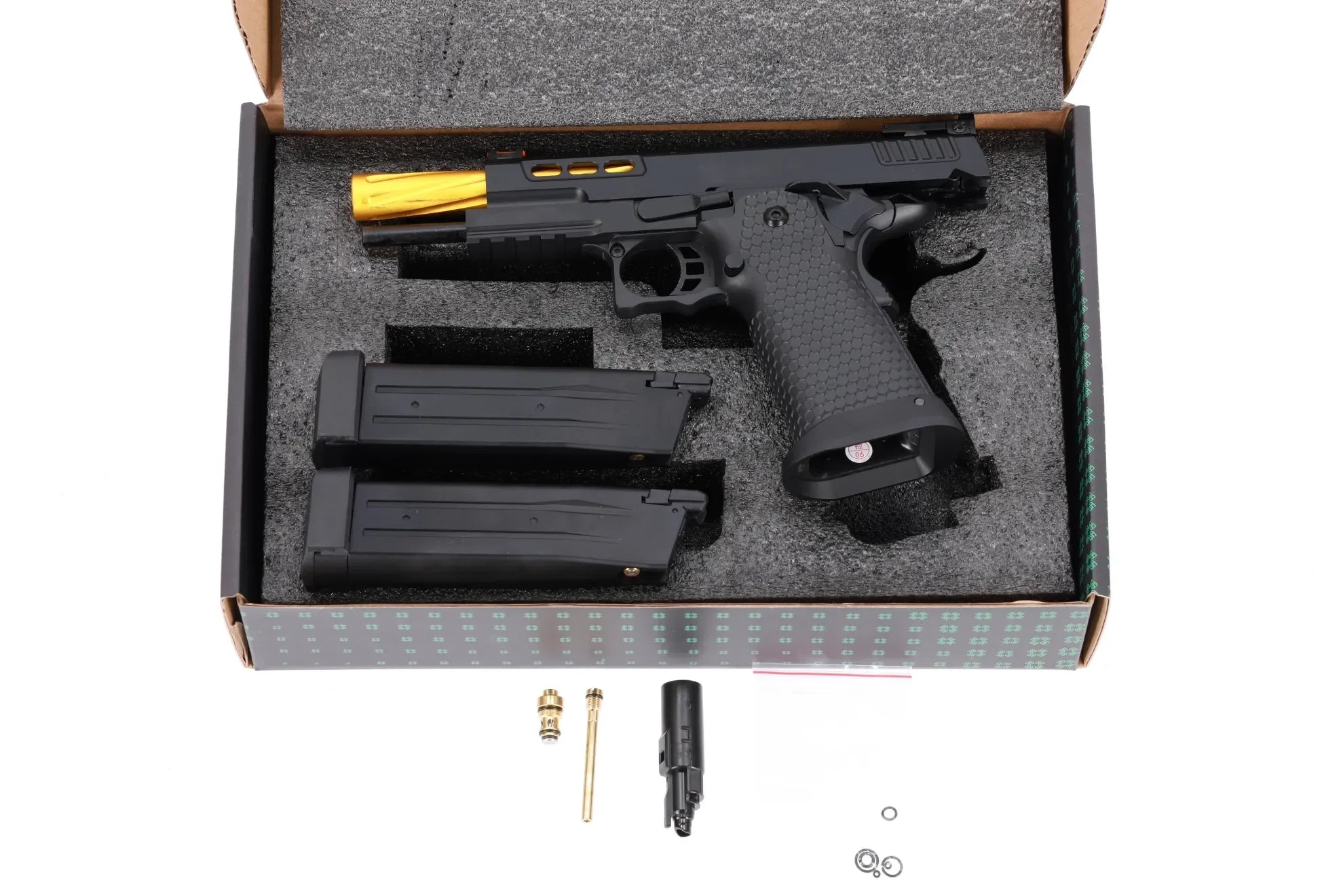 Specna Arms SA-VGP06 VAPOR™ Black and Gold airsoft Pistol-8
