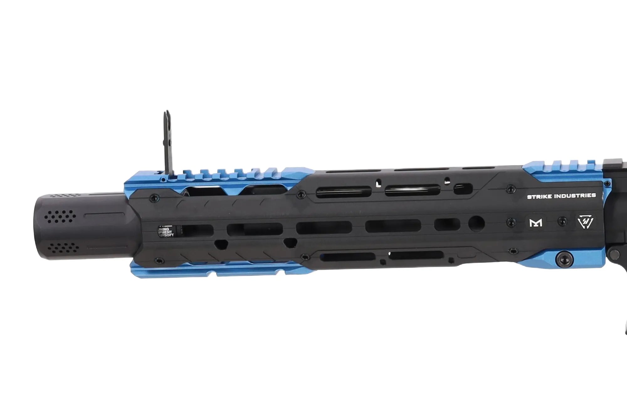 King Arms x Strike Industries Sentinel GRIDLOK® 11" Aster SE ETU Black/Blue airsoft Carbine-10