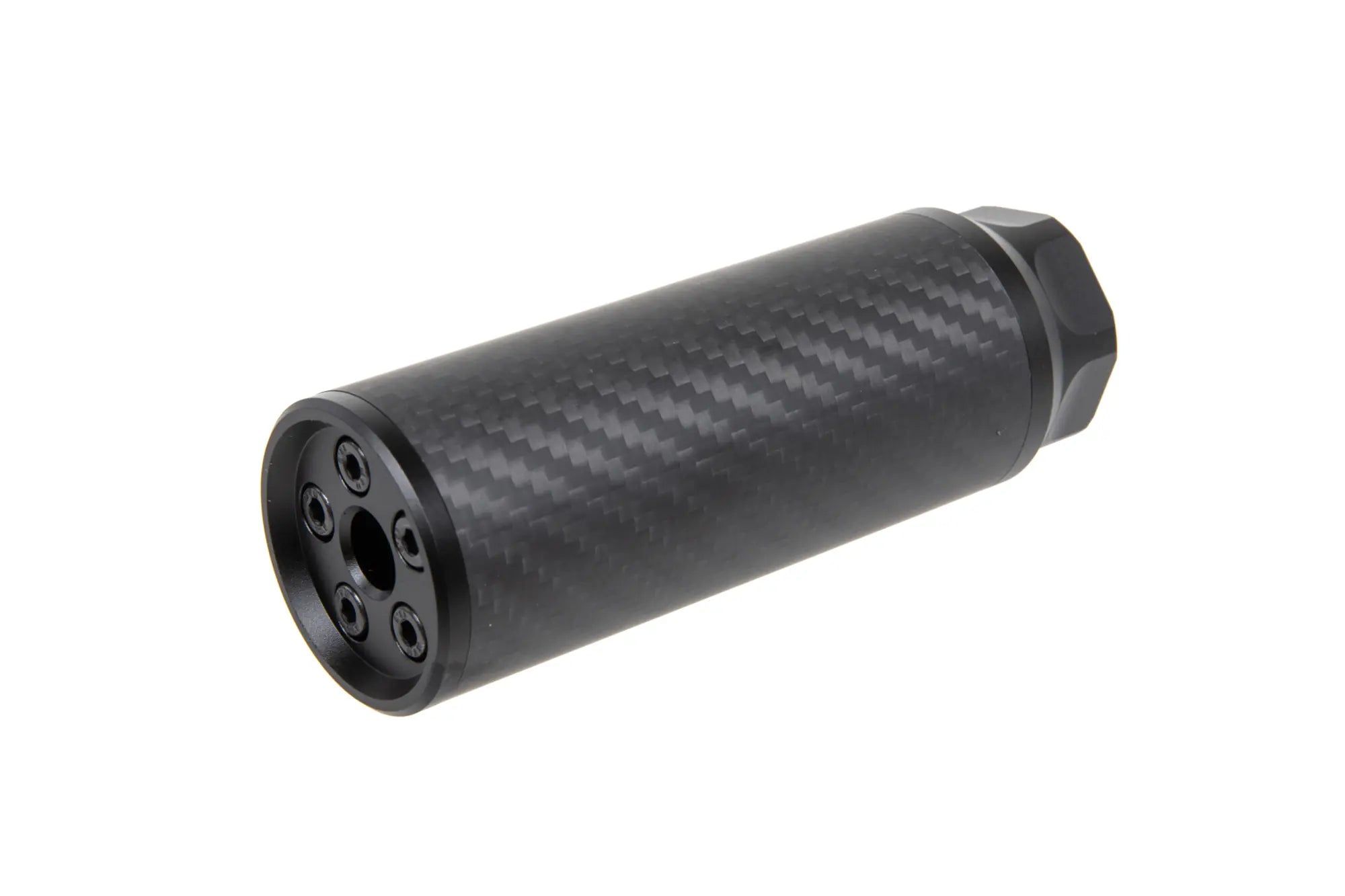 Silverback Short 24mm CW Carbon Silencer Black-1