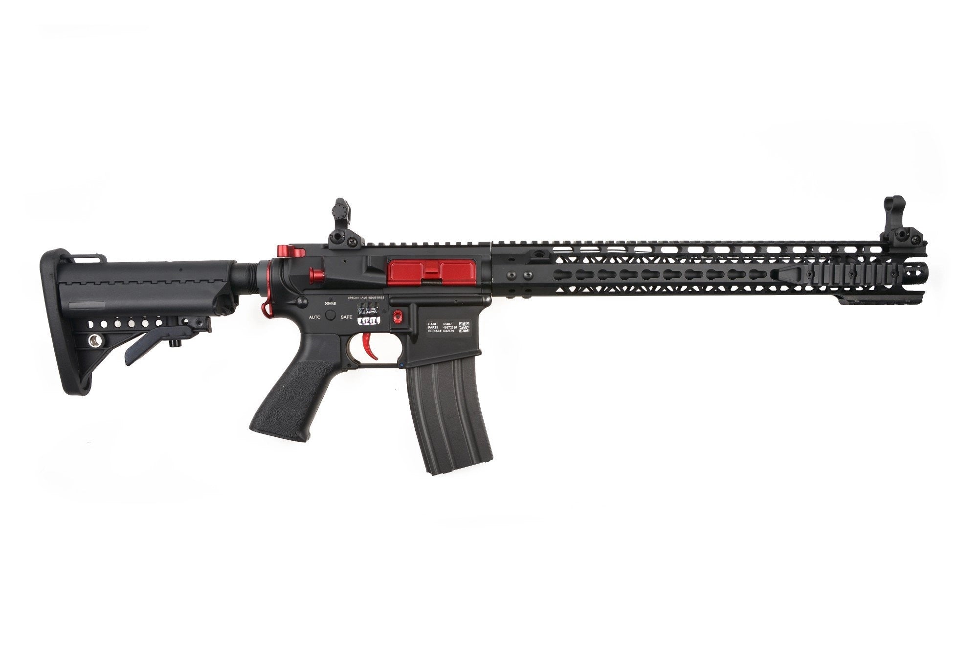 Specna Arms SA-V26 ONE™ SAEC™ Kestrel™ ETU Red Edition ASG Carbine-11