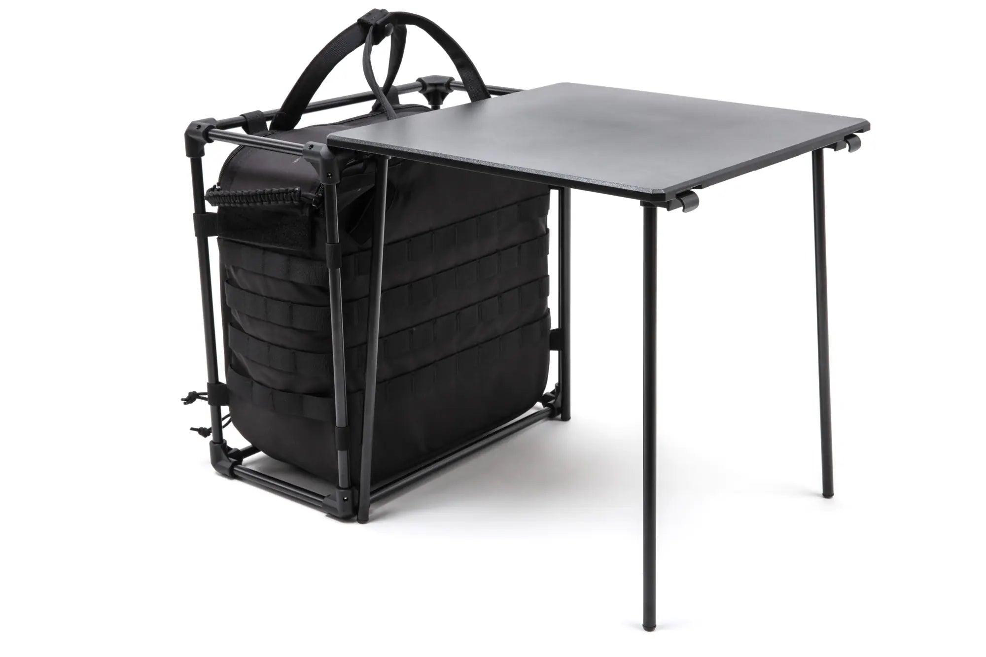 Wosport folding hiking table Black-2