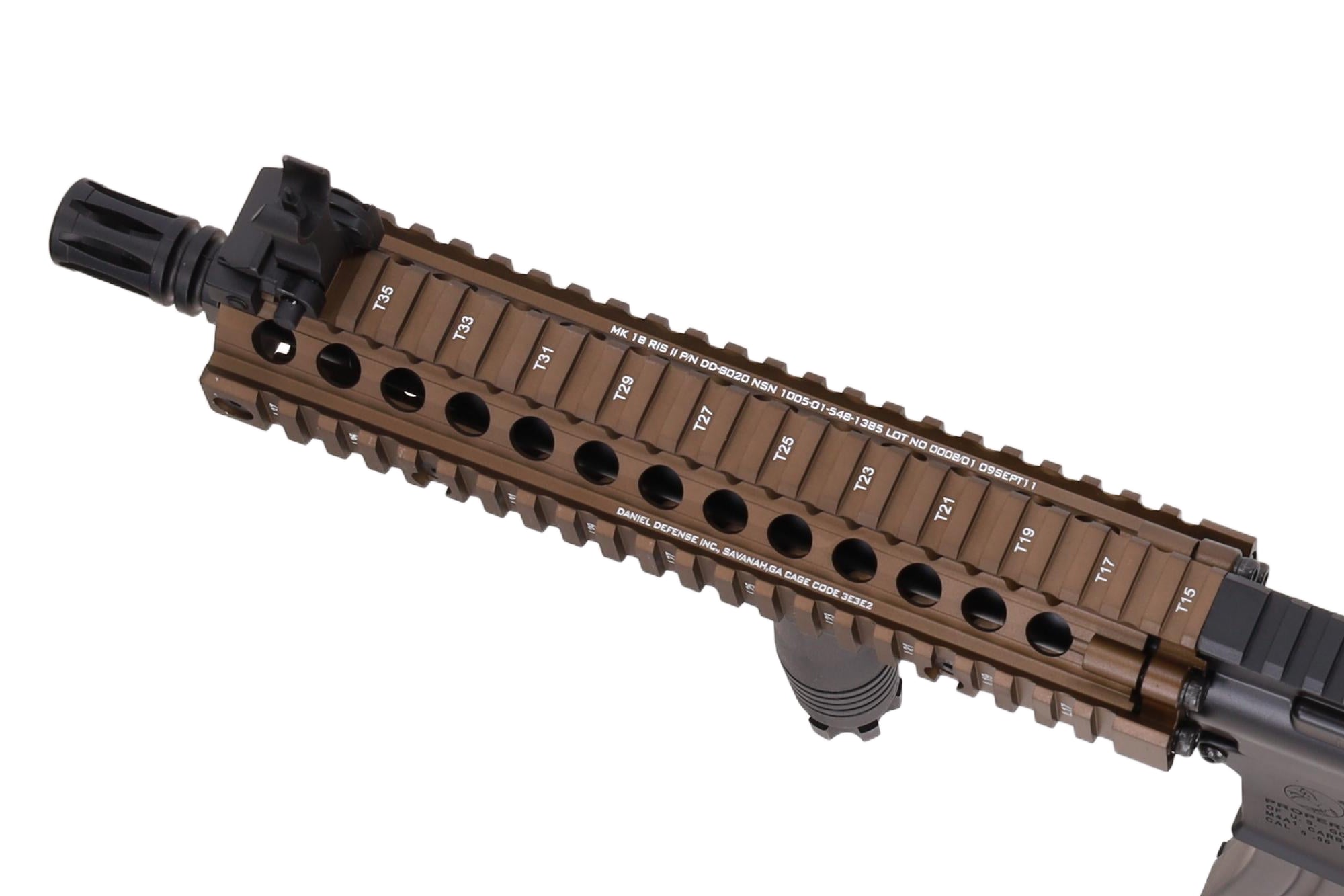 Colt x Daniel Defense MK18 SA-E19 EDGE Gen.2 AEG Assault Rifle 10.5" – Chaos Bronze-15
