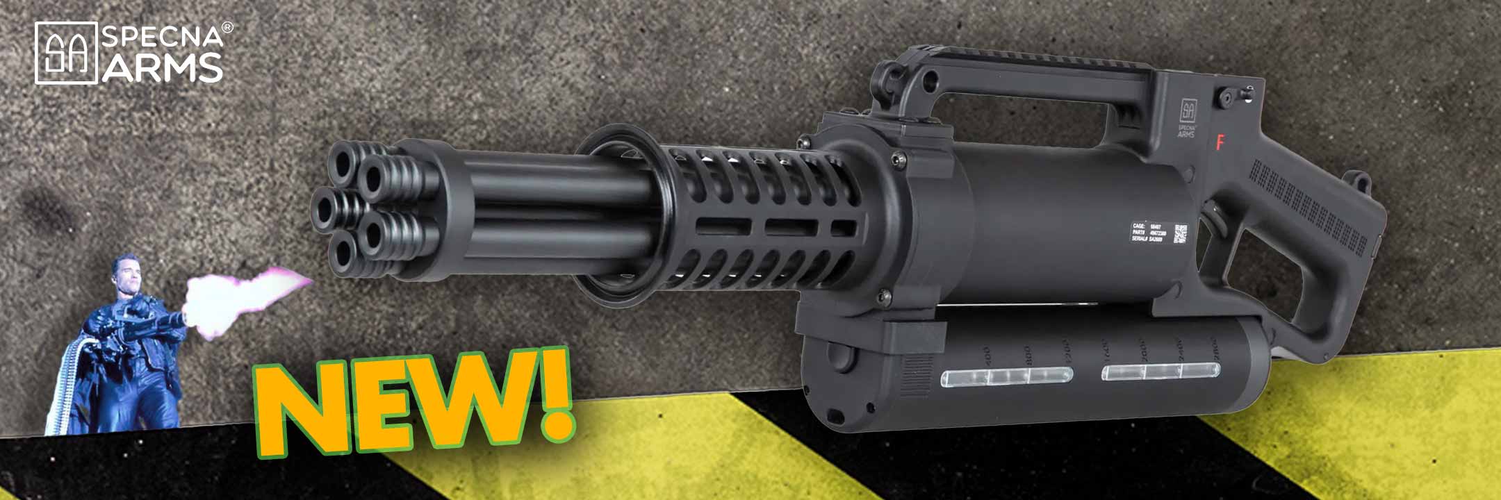 NEW specna Arms Vulcan minigun