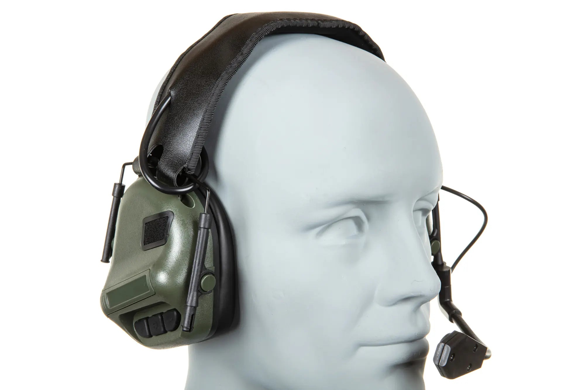 Wosport HD-08 Gen. 5 tactical headset Olive-2