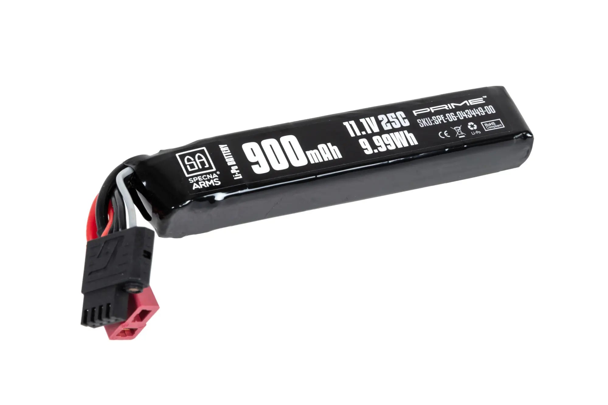 Akumulator Li-Po Specna Arms x Gens Ace 900 mAh 25C 11.1V T-Deans G-Tech