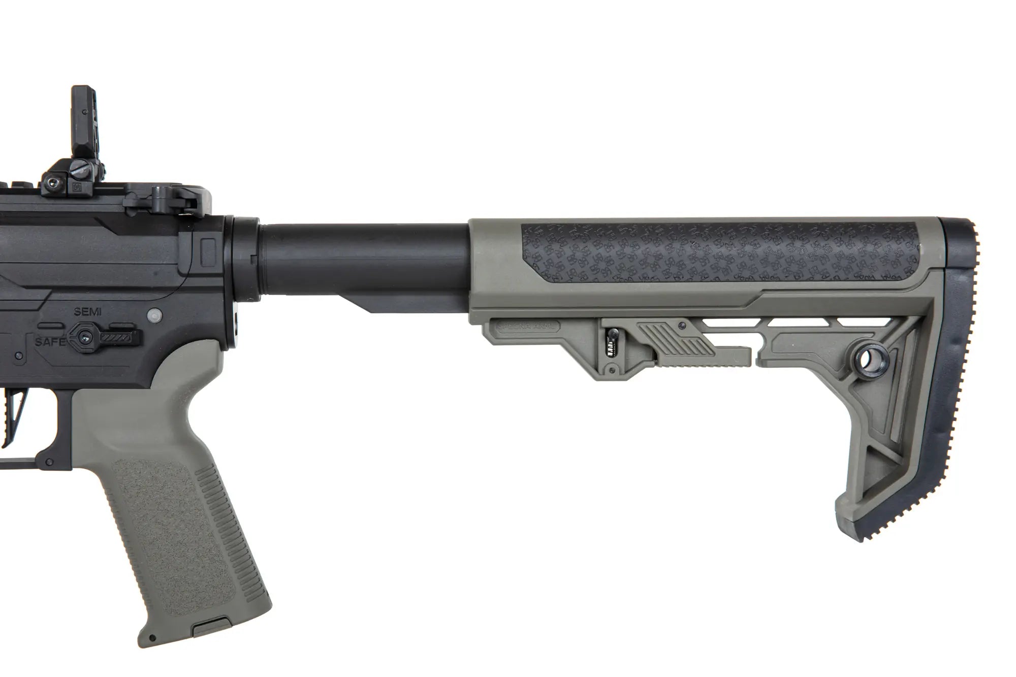 Specna Arms SA-F05-RL FLEX™ Light Ops Stock/ New Receiver HAL ETU™ Olive airsoft Carbine-10