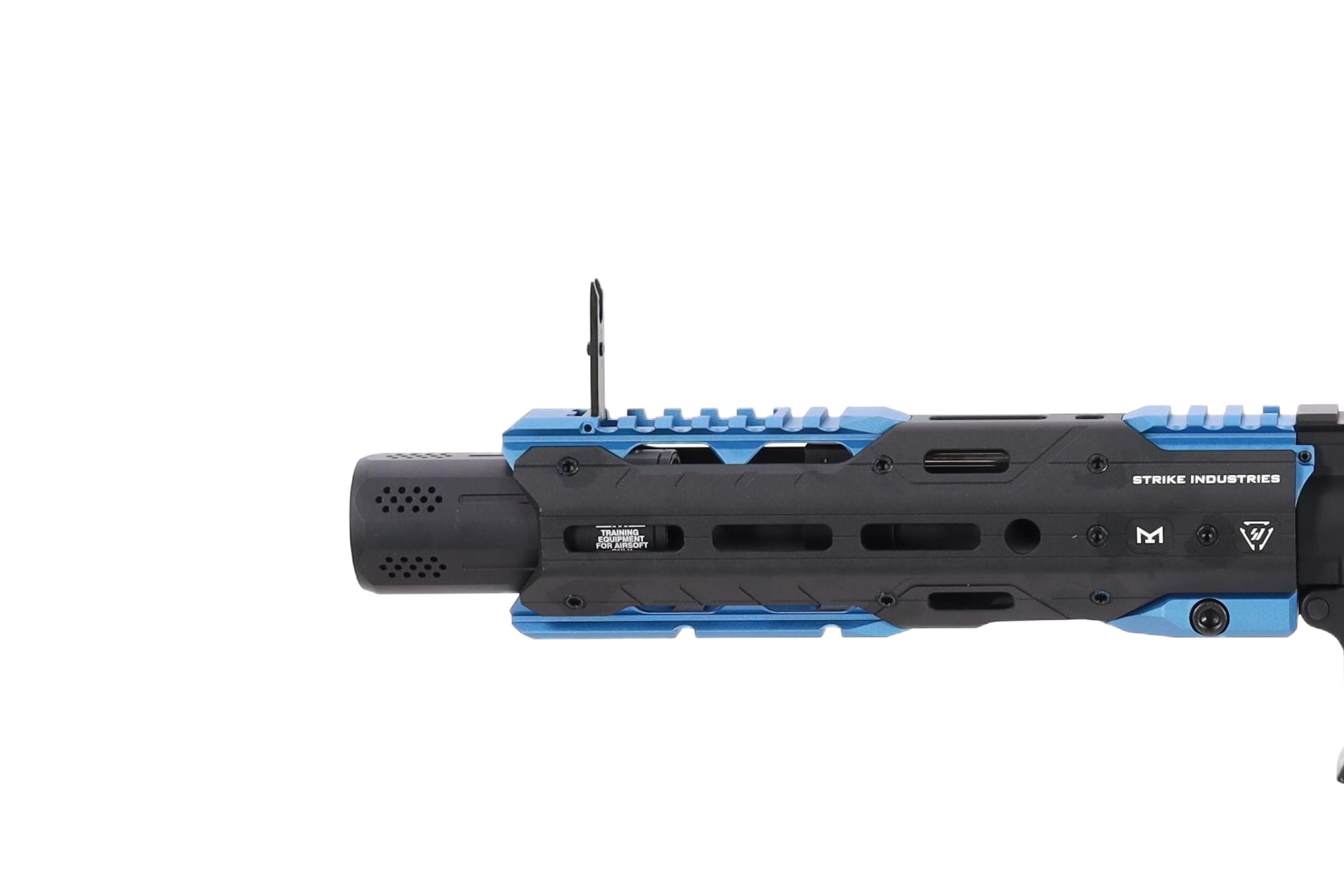 King Arms x Strike Industries Sentinel GRIDLOK® 8.5" Aster SE ETU Black/Blue airsoft Carbine-15
