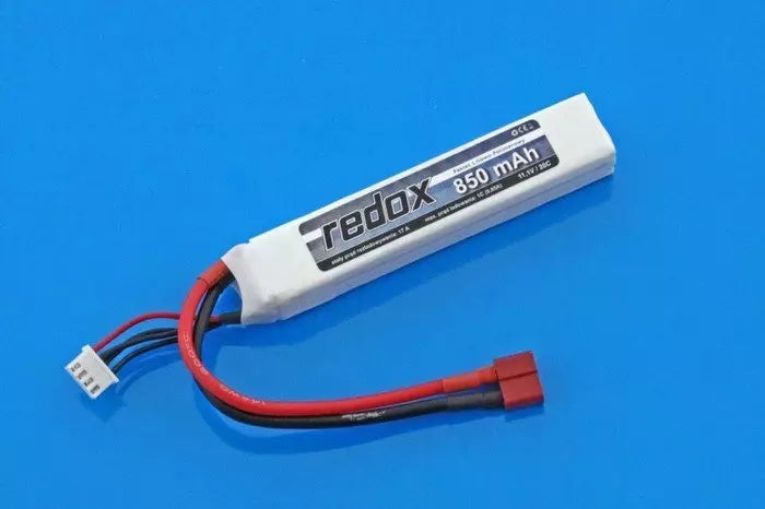 Redox LiPo 850 mAh 11,1V 20C battery-1