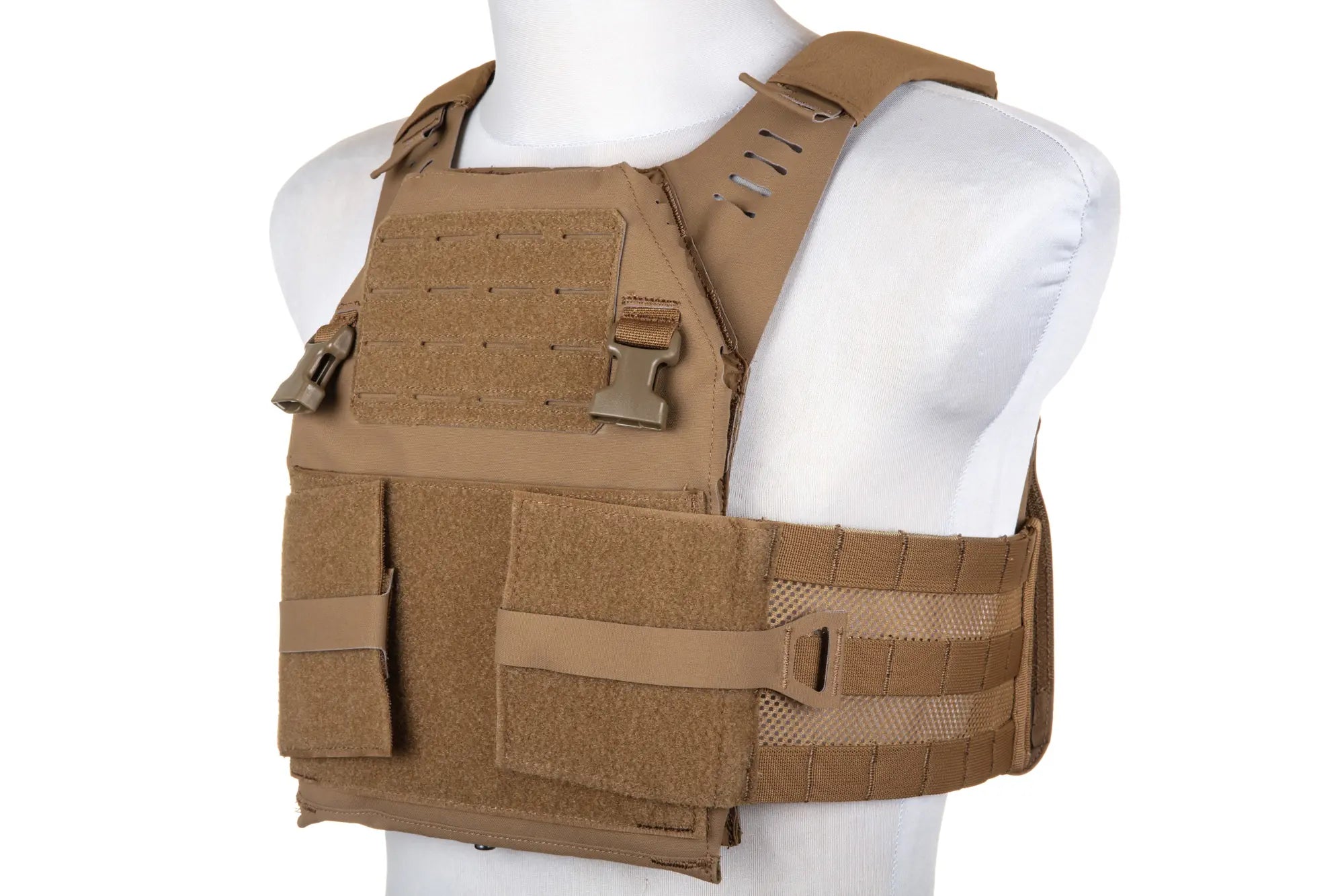 Wosport VE-97 Plate Carrier Tactical Vest Coyote Brown-4