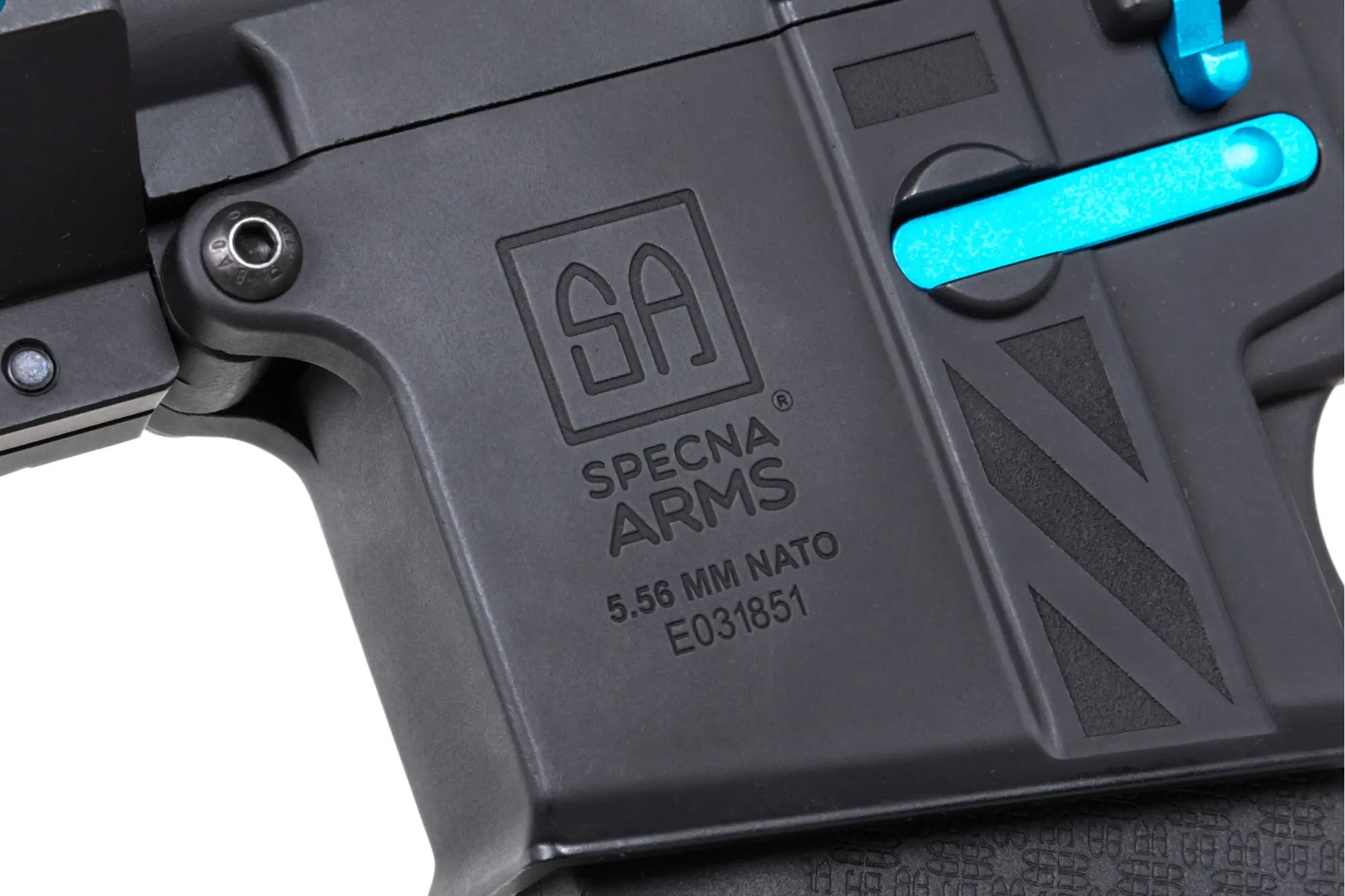 Specna Arms SA-E39-L EDGE™ Light Ops Stock GATE X-ASR Blue airsoft Carbine-14