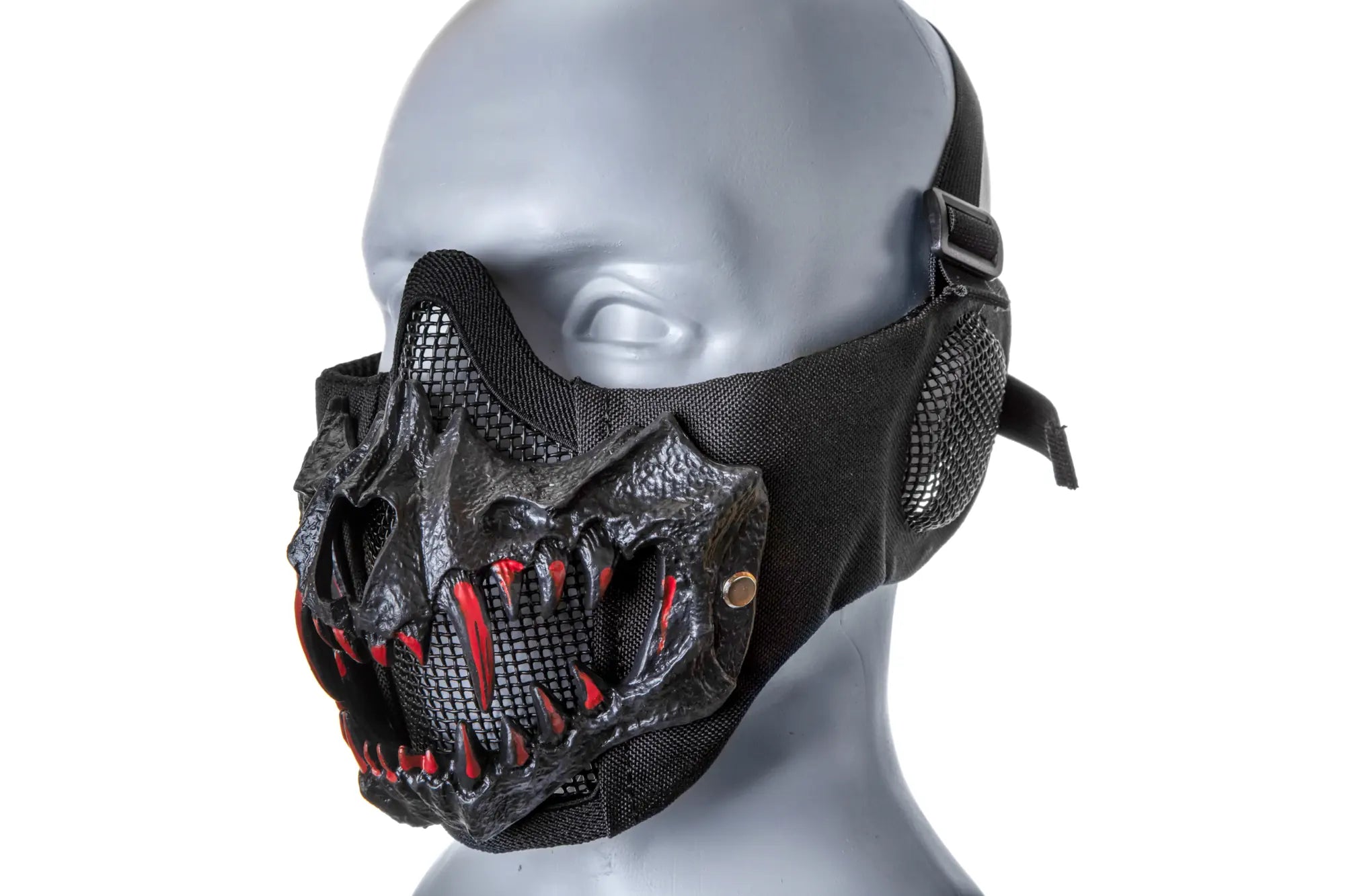 Stalker EVO PLUS Fangs Ear Protection Mask Black-3