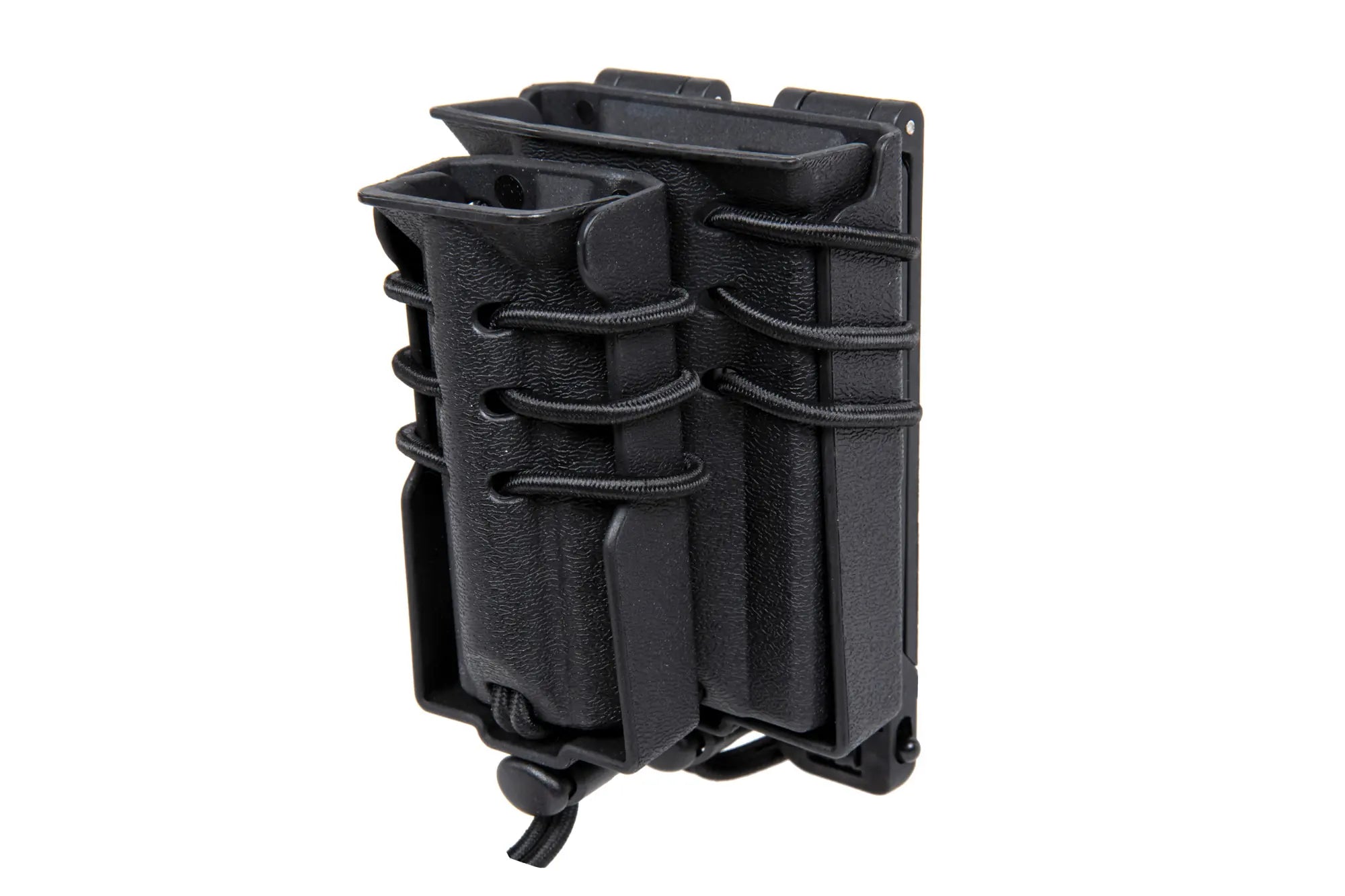 Carrier for 2 M4/M16 and 9mm magazines Wosport Urban Assault Quick Pull Black-2