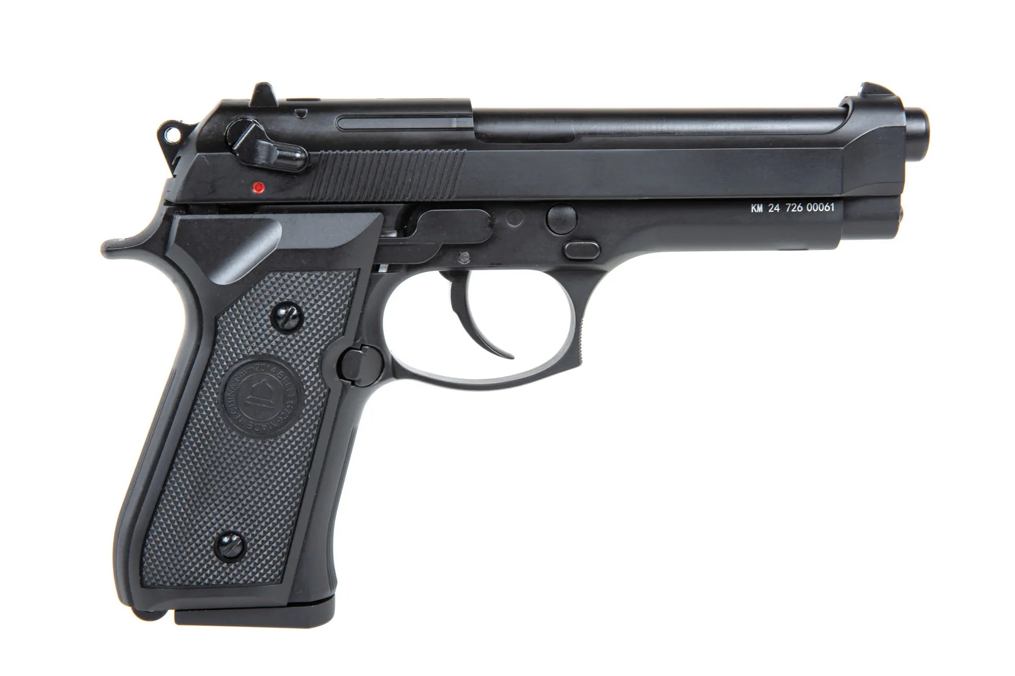 Replica of the Double Bell M92 Pistol Black-4