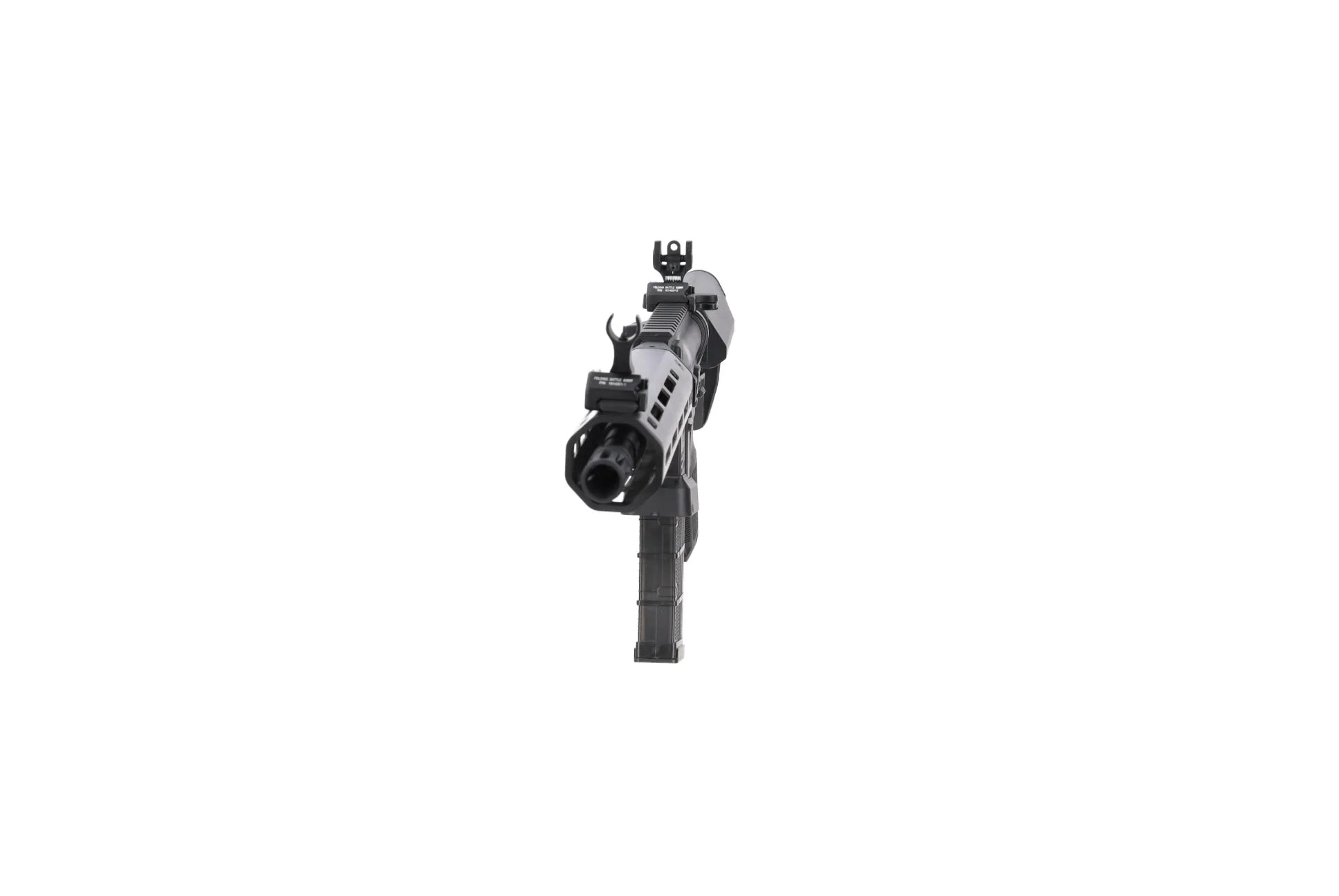 King Arms x Lancer Systems airsoft Carbine L15 LCH7 8" Real Carbon Black-10