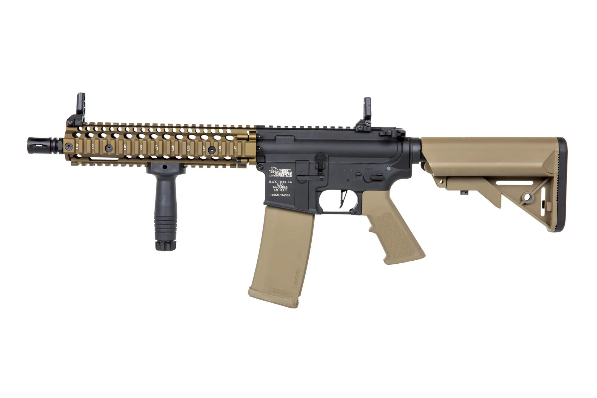 Specna Arms SA-C19 CORE™ Daniel Defense® HAL ETU™ Chaos Bronze <350fps airsoft rifle-9