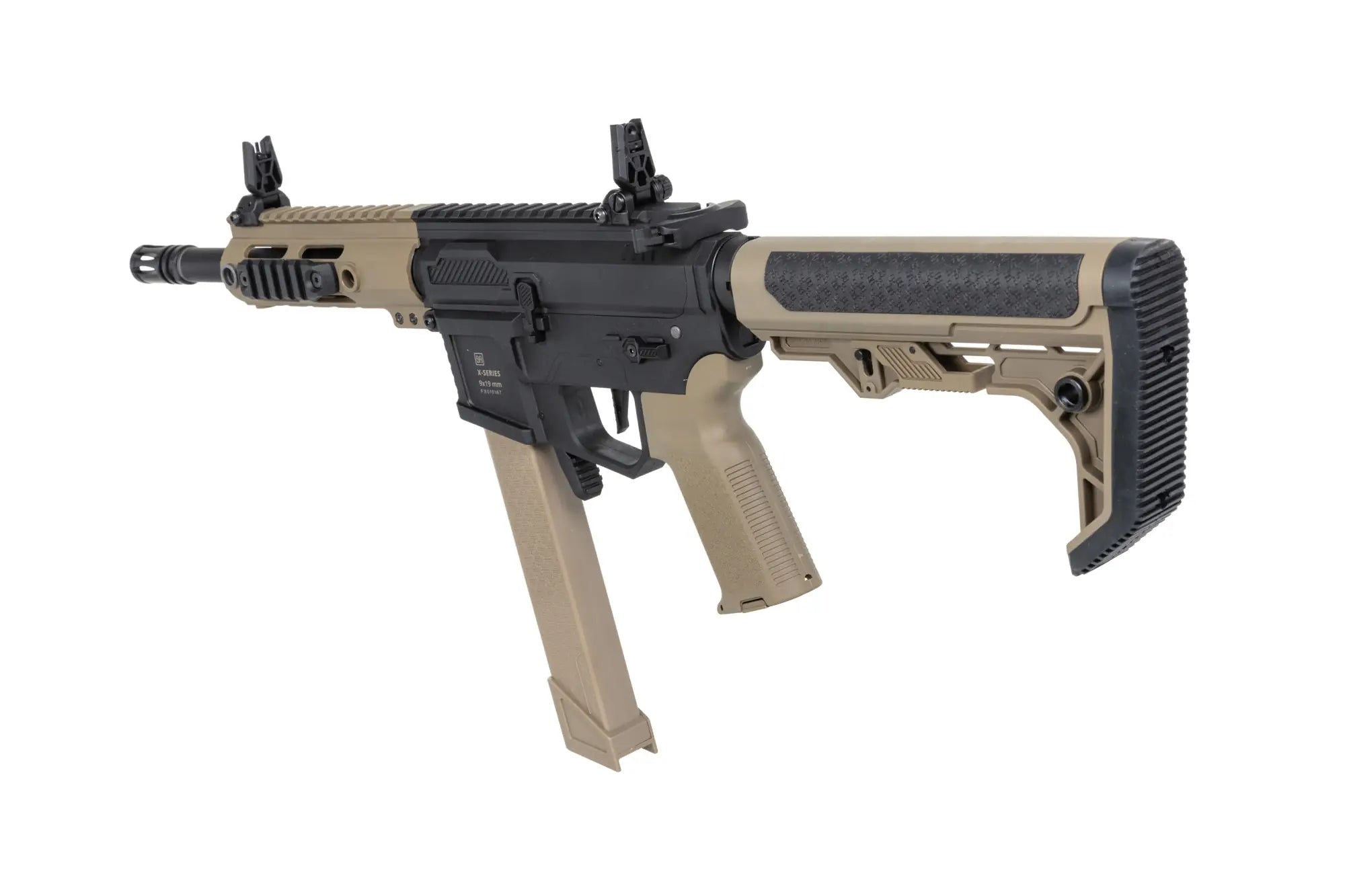 SA-FX01 FLEX HAL ETU 0.5J airsoft rifle Half-Tan