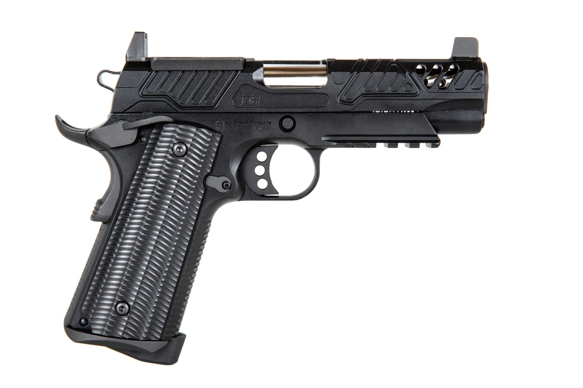 ASG PTS ZEV ED-Brown 1911 pistol (Standard Version) Black-6