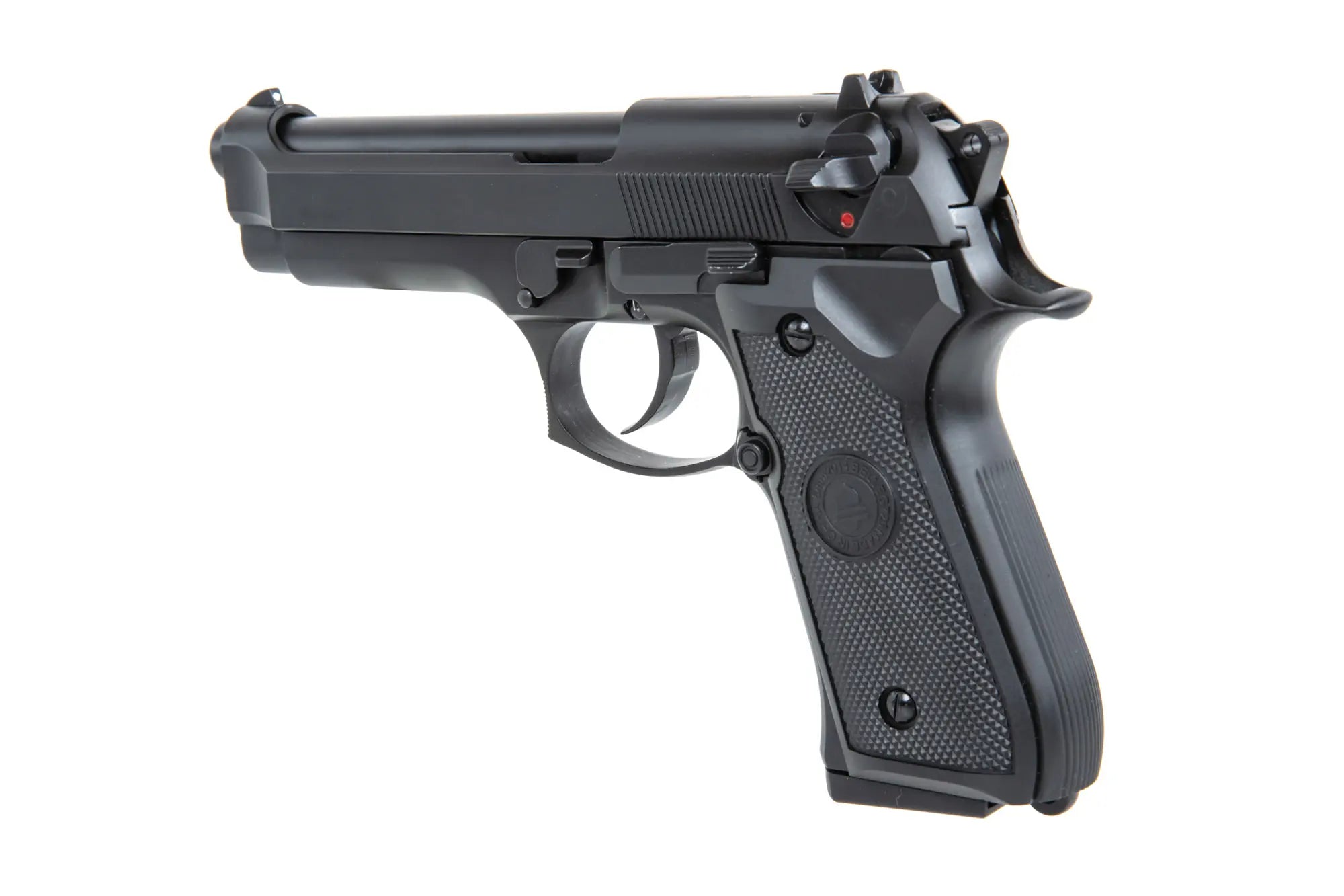 Replica of the Double Bell M92 Pistol Black-5