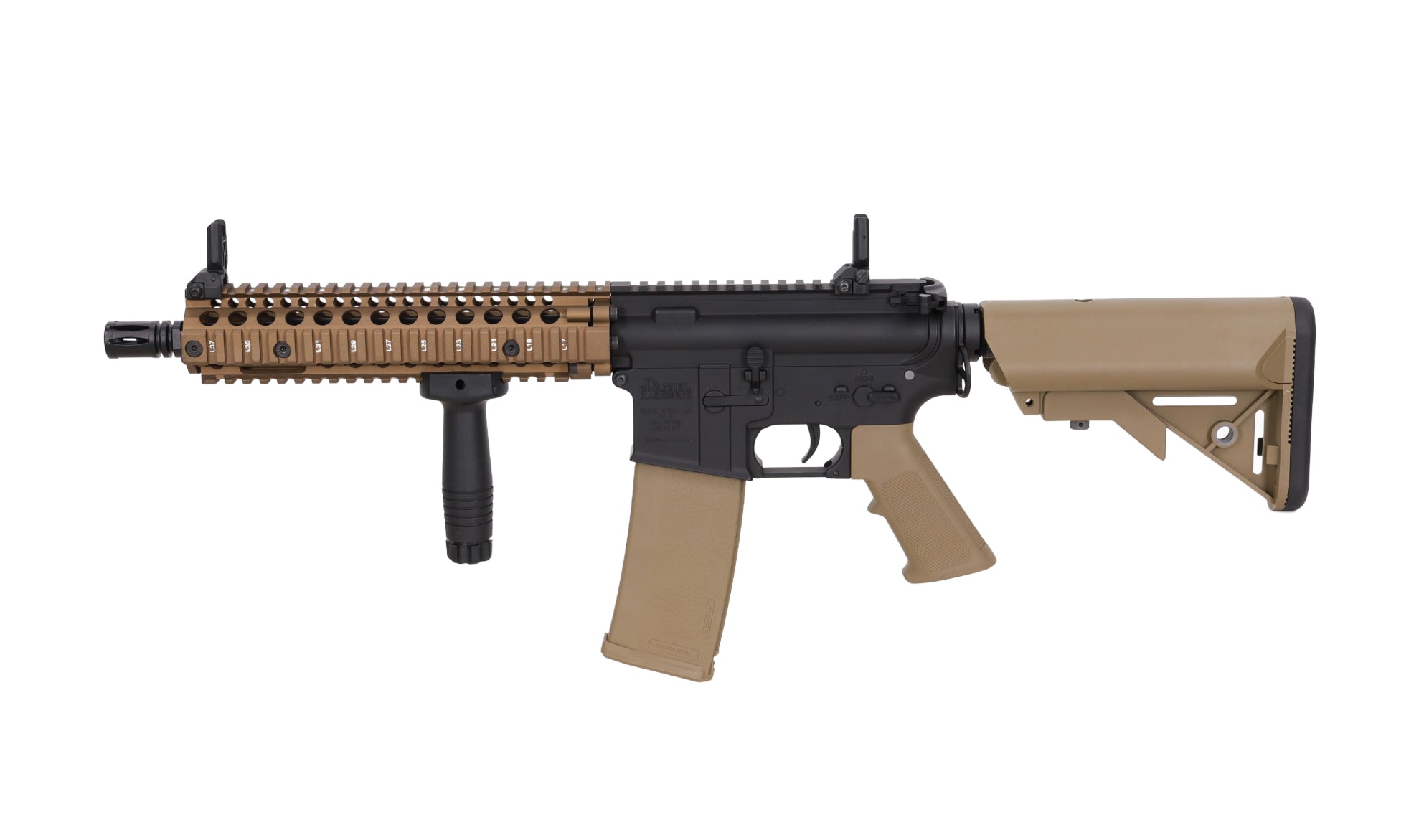 Specna Arms Daniel Defense® MK18 SA-E19 EDGE™ HAL2™ Chaos Bronze airsoft Carbine-18