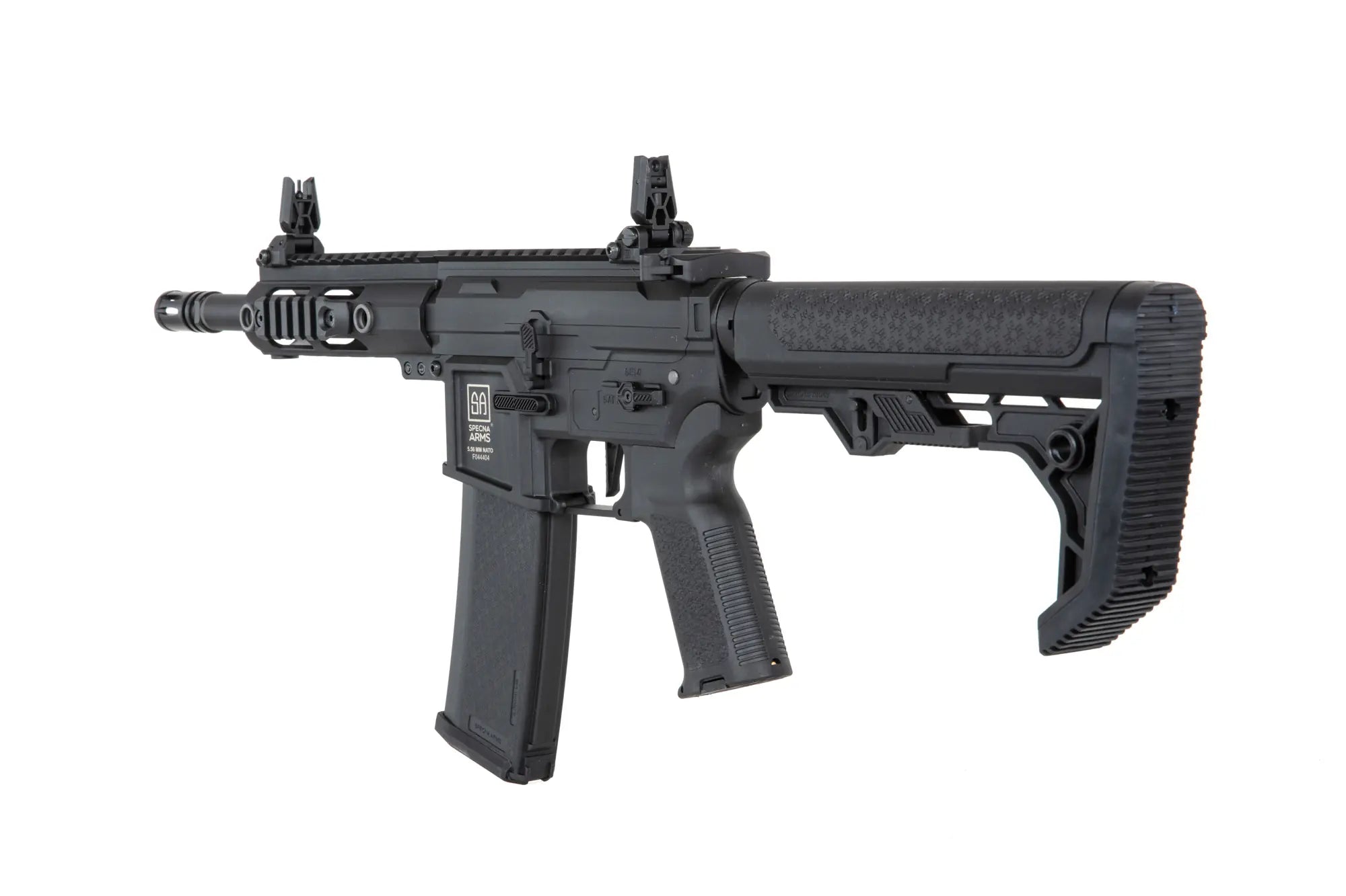 Specna Arms SA-F04-RL FLEX™ Light Ops Stock/ New Receiver HAL ETU™ airsoft Carbine Black-12