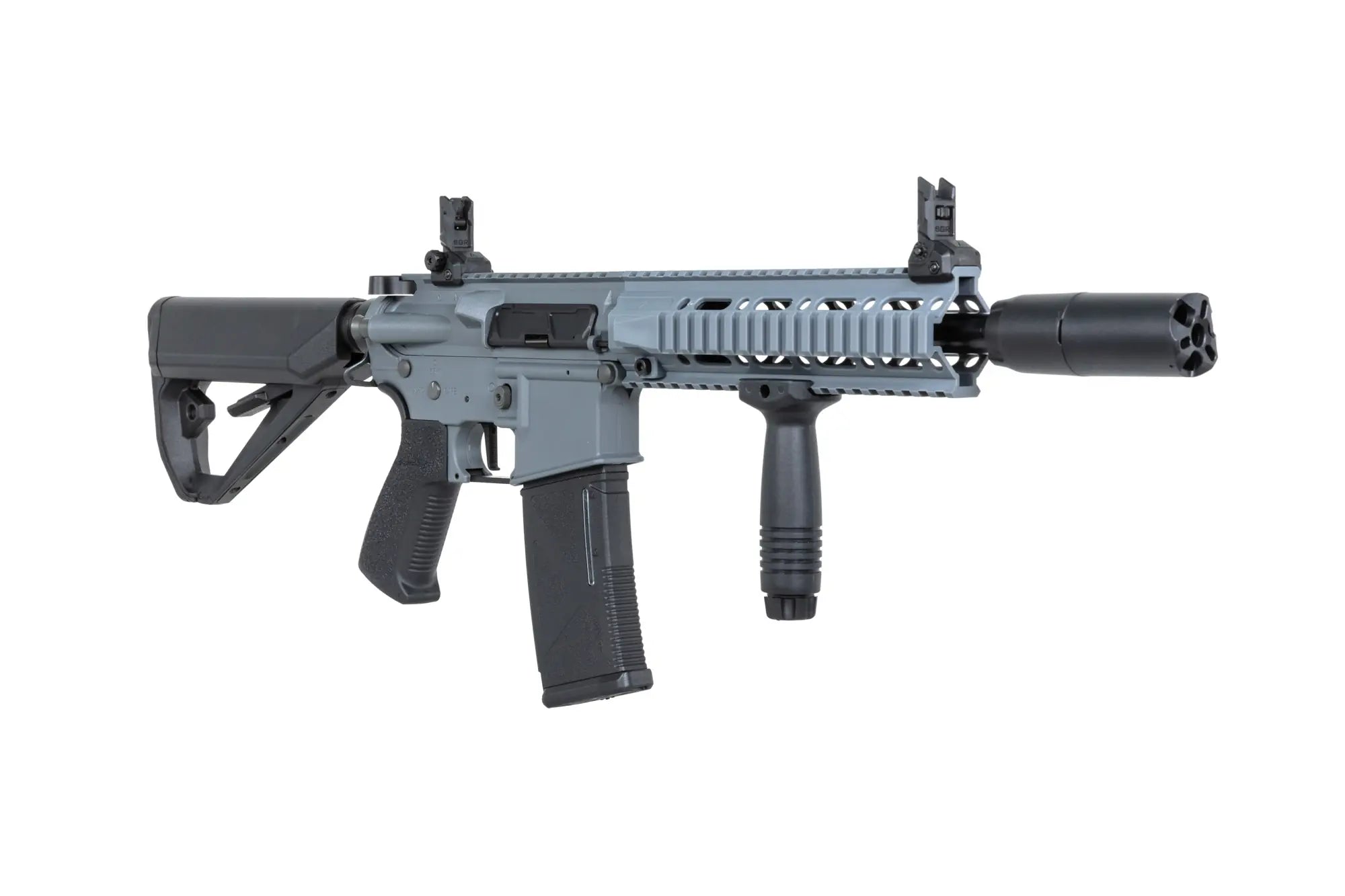Airsoft Rifle LWT MK-II CQB 10" AEG SPORT SE Starter Pack Grey