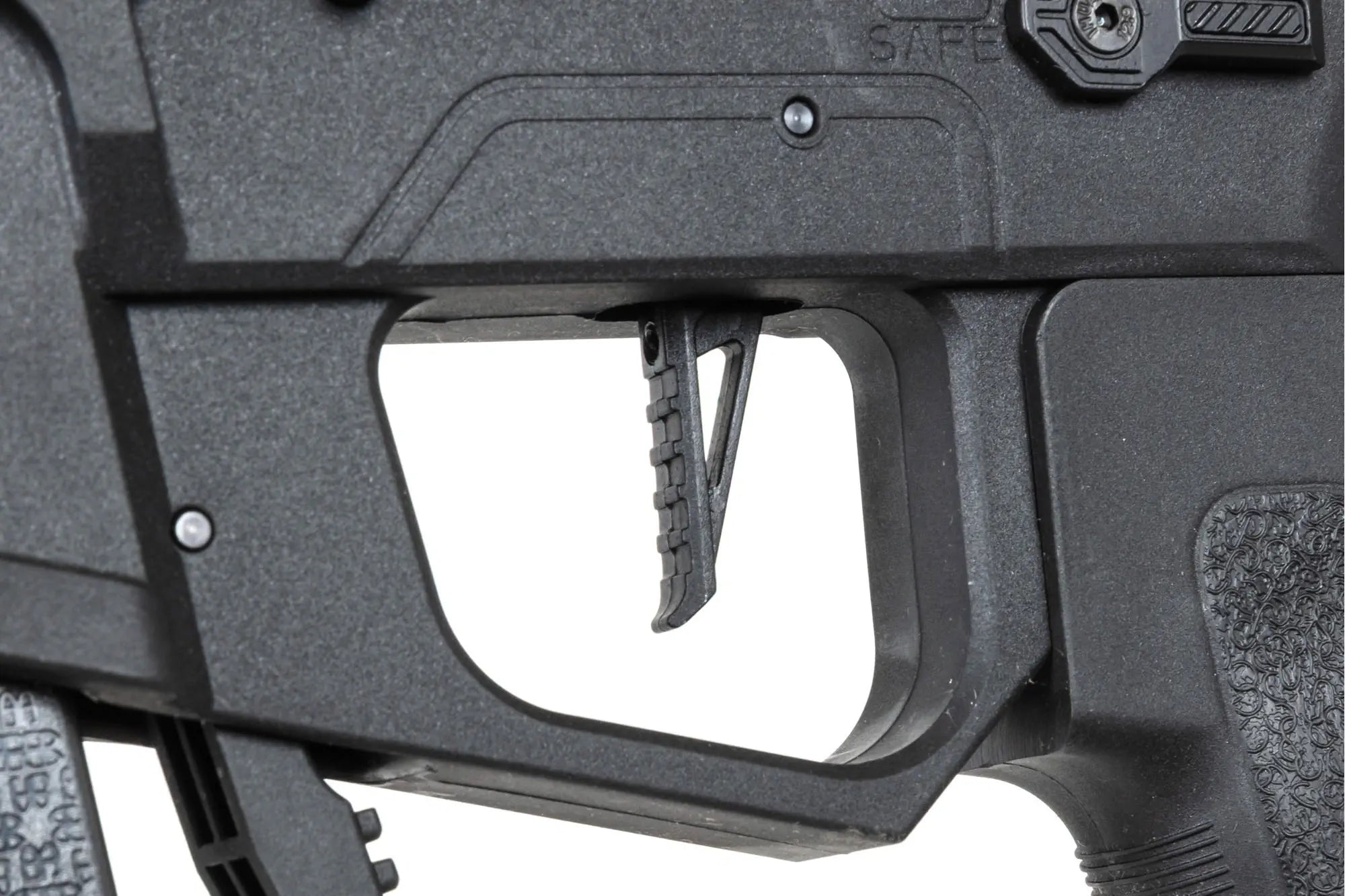 Airsoft Replica SA-FX02 FLEX HAL ETU machine gun with orange flash hider