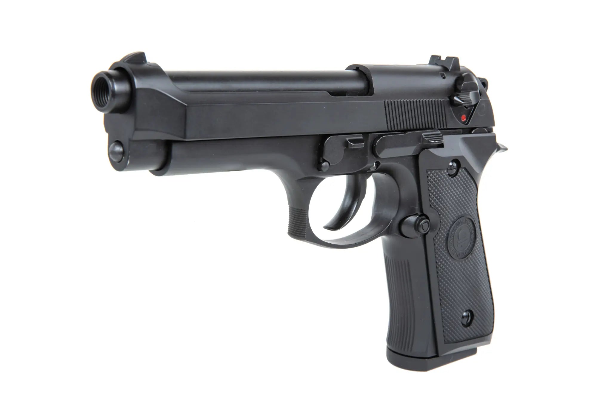 Replica of the Double Bell M92 Pistol Black-6