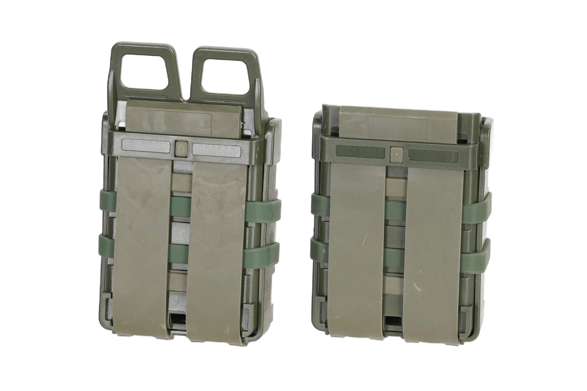 SaTac Open III M Olive Double Magazine Loader for 5.56mm Magazines