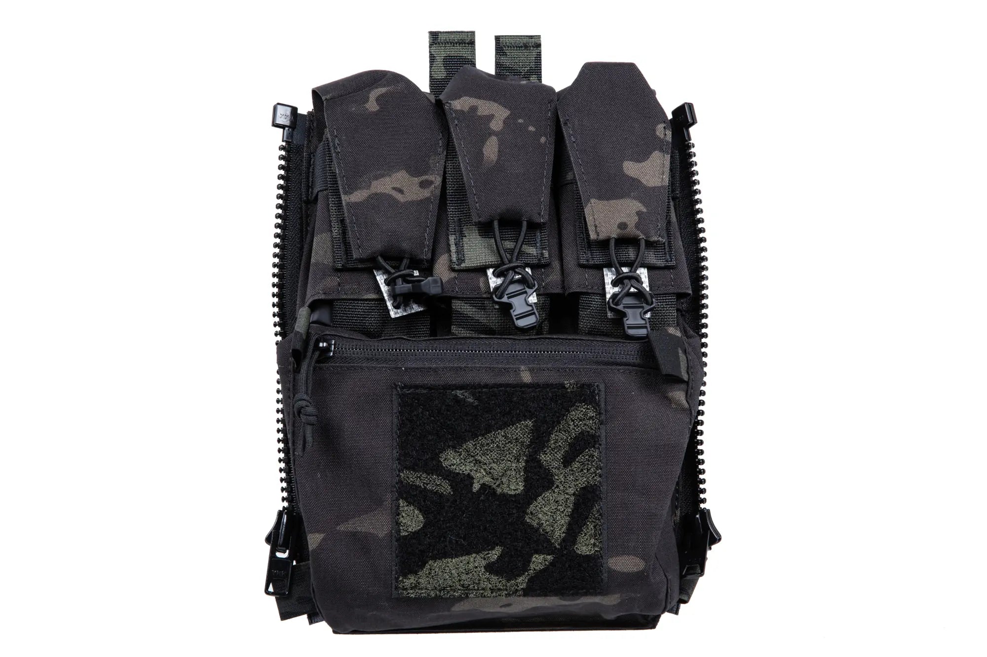 V5 PC assault panel with Wosport MultiCam Black pistol pouches-3