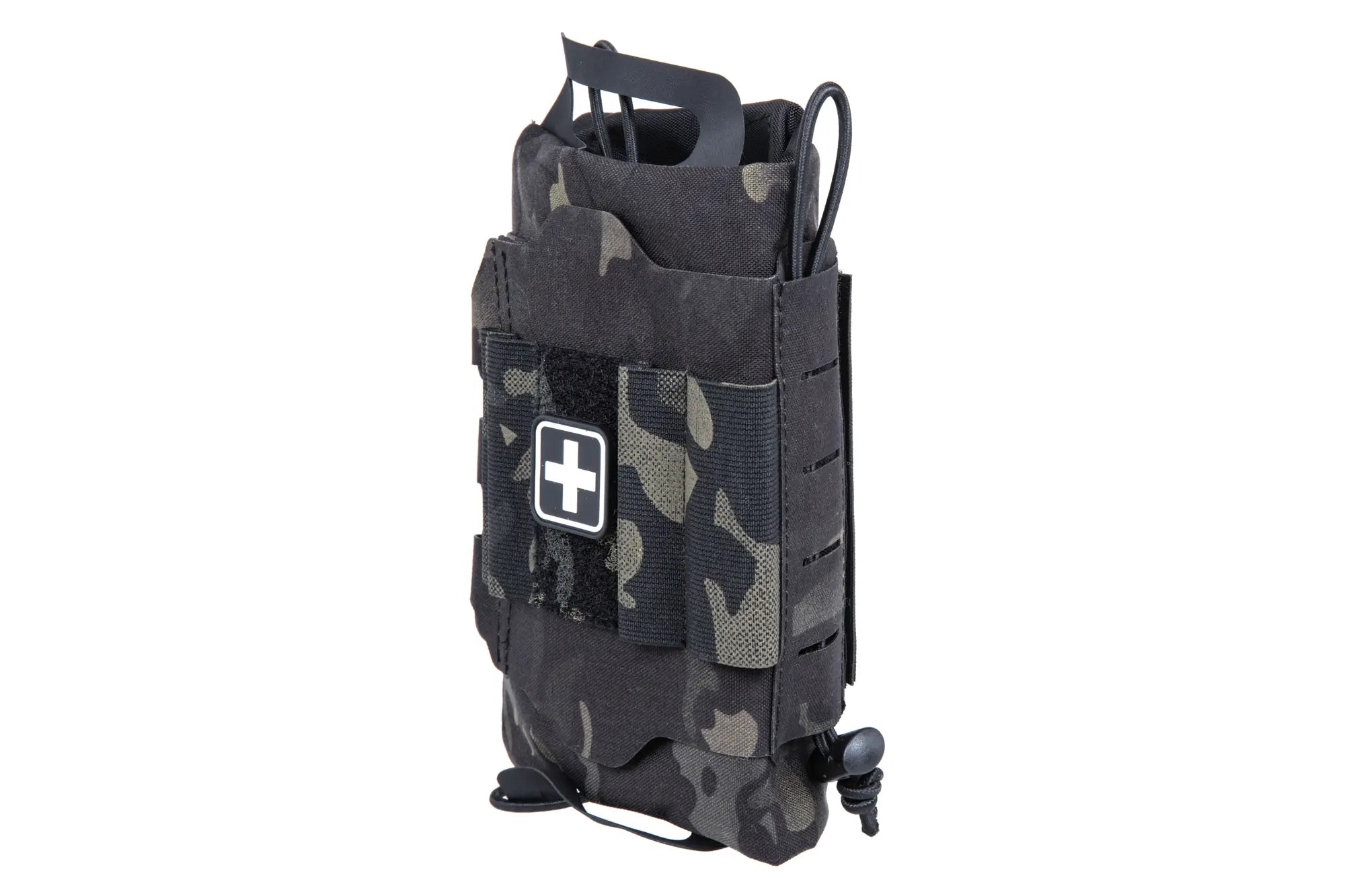 Tactical tear-off first aid kit with Velcro Wosport MultiCam Black-4