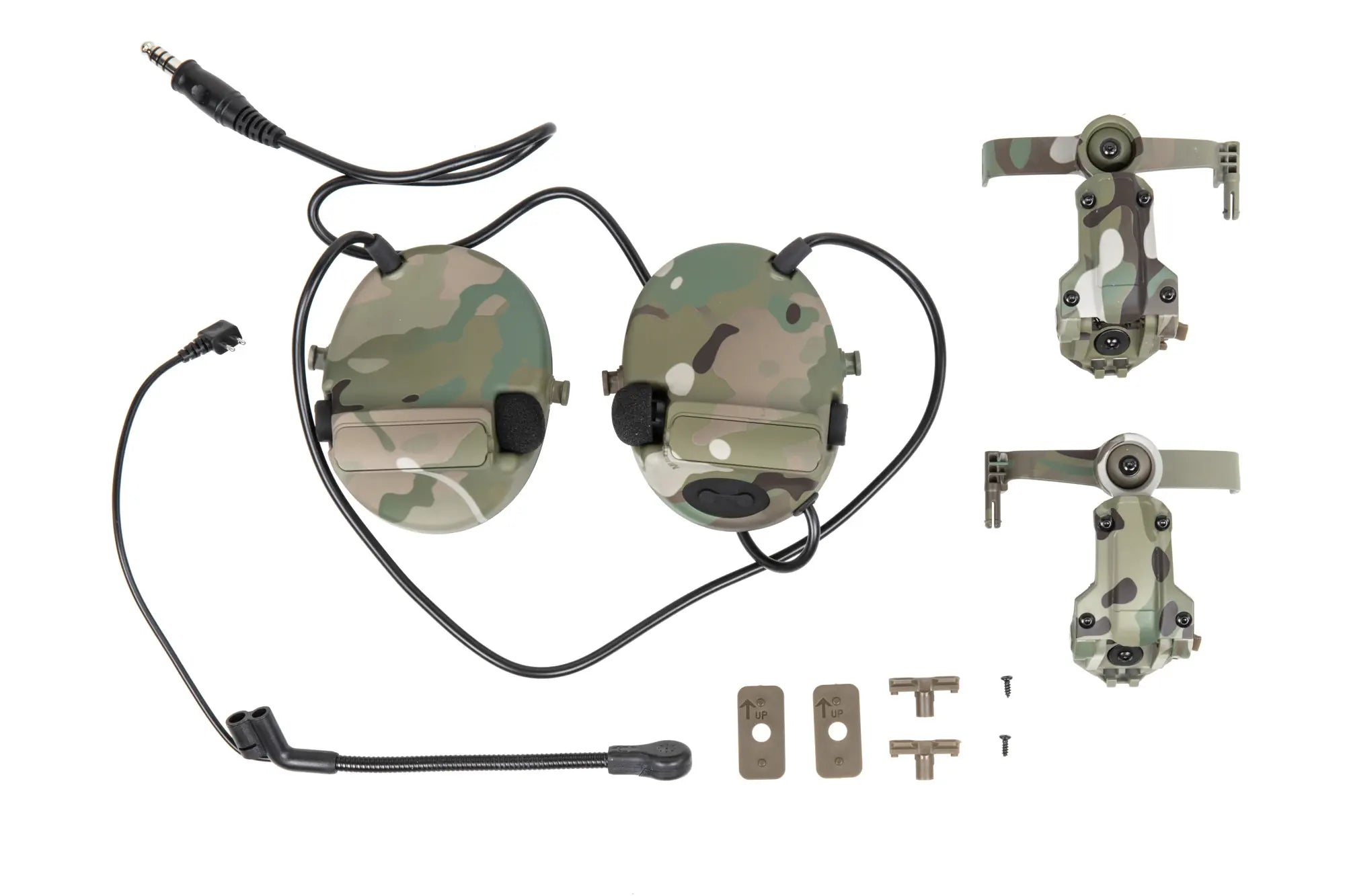 Wosport C5 HD-24-A Multicam tactical headset-1