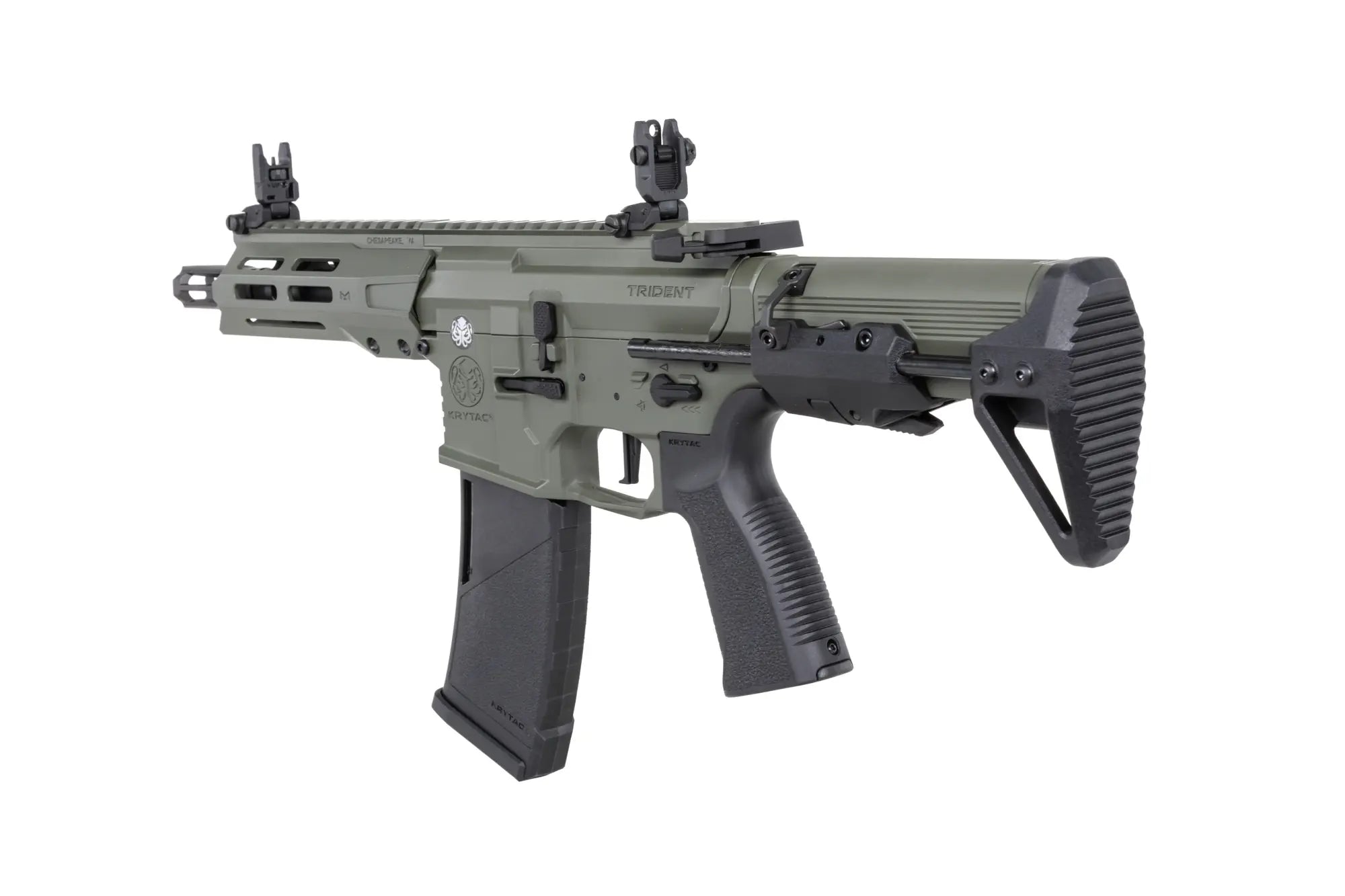 Krytac Trident MK III PDW-M Foliage Green airsoft Carbine-9