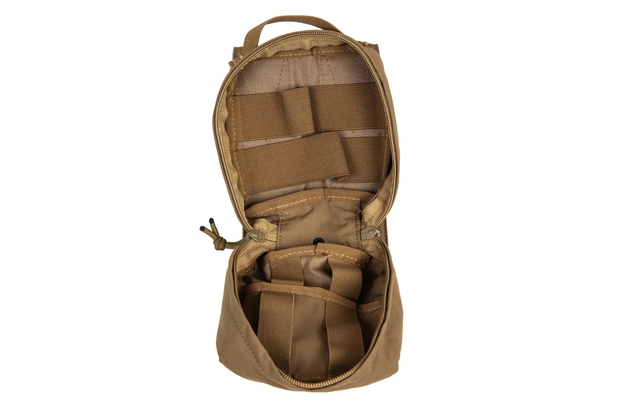 First aid kit with Molle panel Wosport Coyote Brown-3