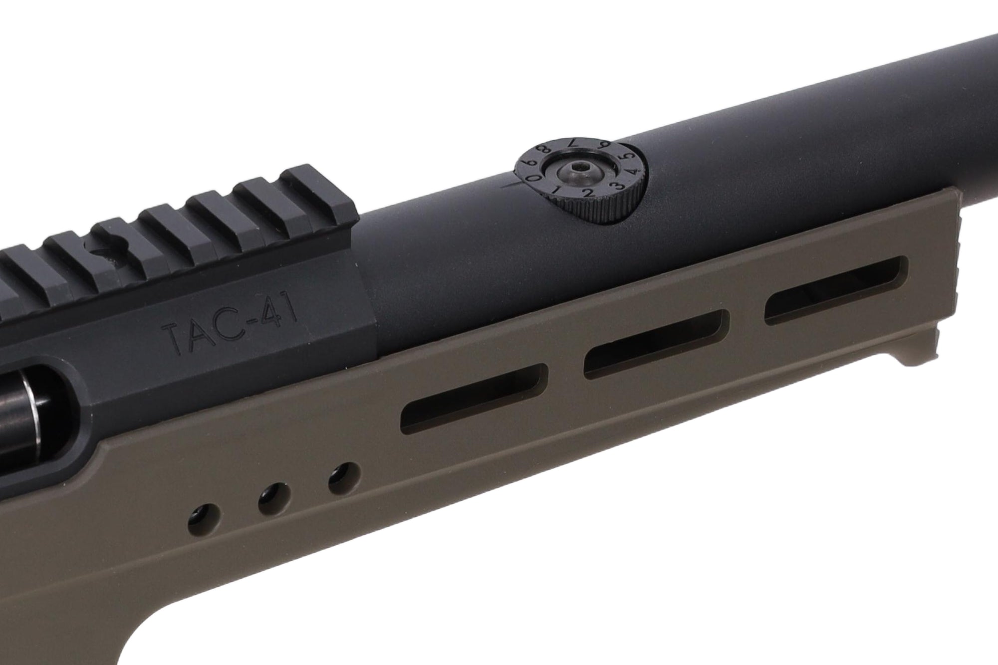 Silverback TAC-41LL-S Bolt-Action Sniper Rifle Folding Stock - Olive-11