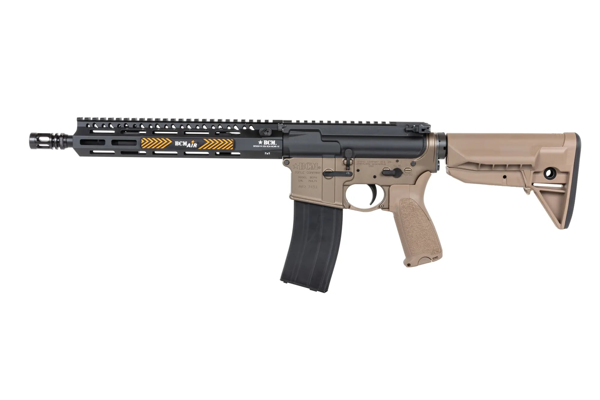 airsoft Vega Force Company BCM® CQB MCMR 11'' GBBR Half-Tan Carbine-6