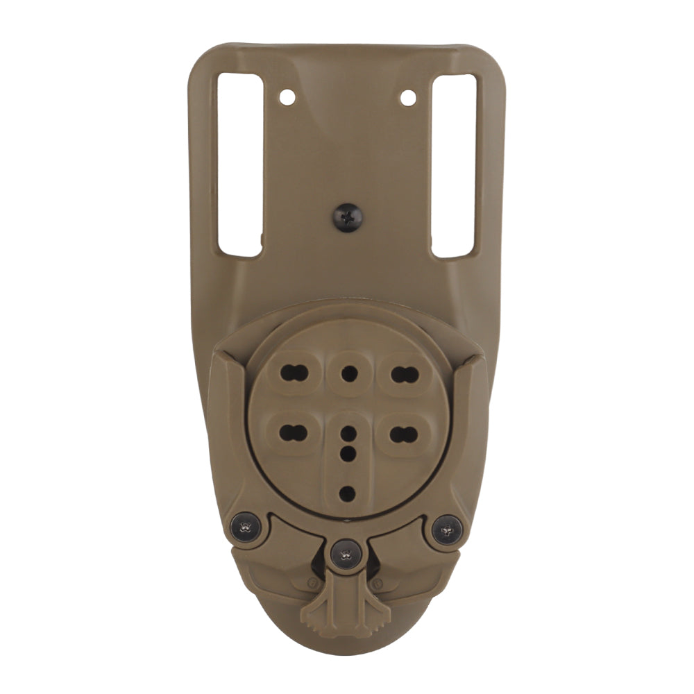 Wosport 360-degree universal tactical holster adapter with belt attachment GB-ACC-22 Tan-6