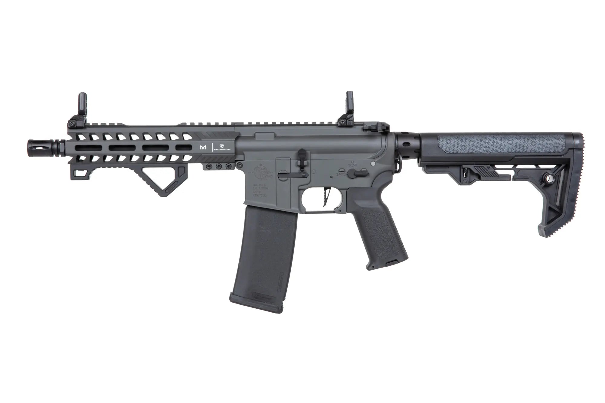 Specna Arms RRA & SI SA-E17-L Light Ops Stock EDGE™ HAL ETU™ Chaos Grey airsoft rifle-11