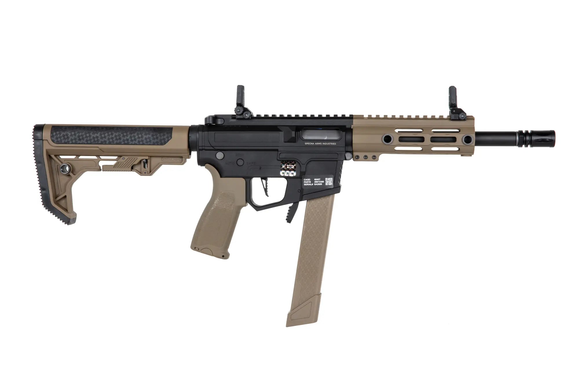 Specna Arms SA-FX01 FLEX™ HAL ETU™ Half-tan ASG Carbine-9