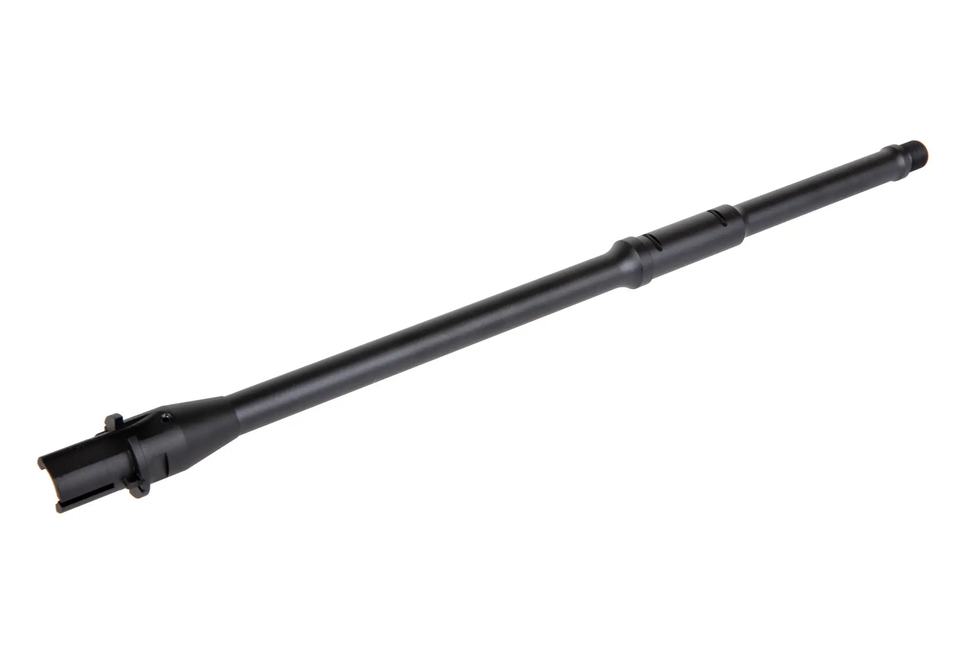 Aluminium 5KU external barrel for M4/M16 16.5" series replicas (lightweight version) Black-2