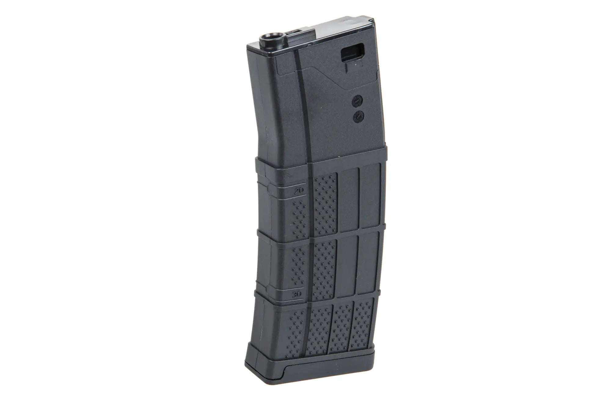 Polymer Mid-Cap magazine for 175 Tornado BBs for M4/M16 replicas Black-1