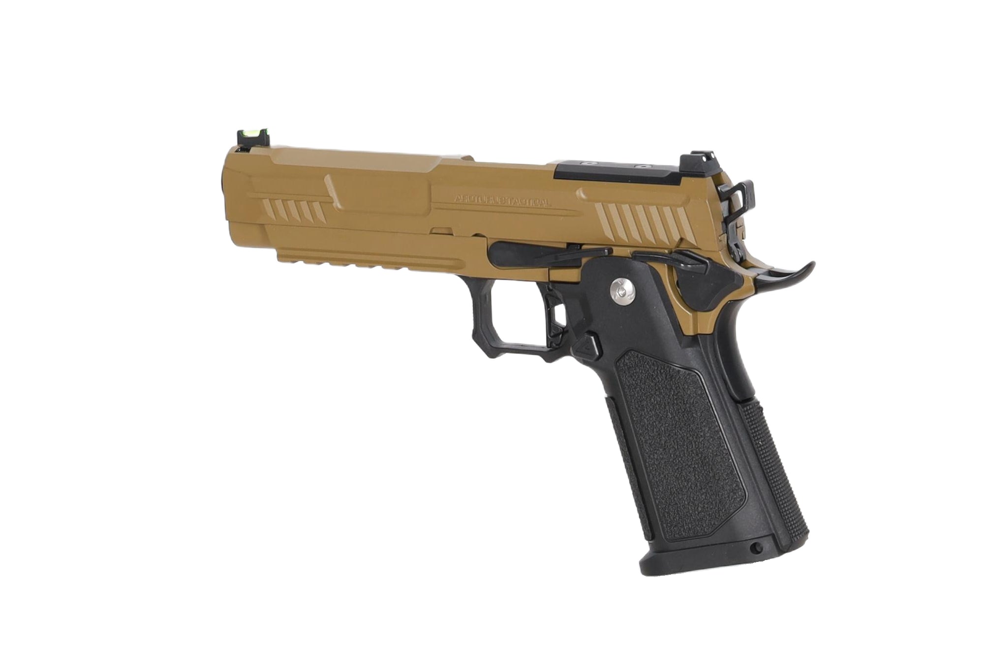 Arcturus Vanguard 5" Hi-Capa GBB Optics Ready Half-Tan airsoft Pistol-12