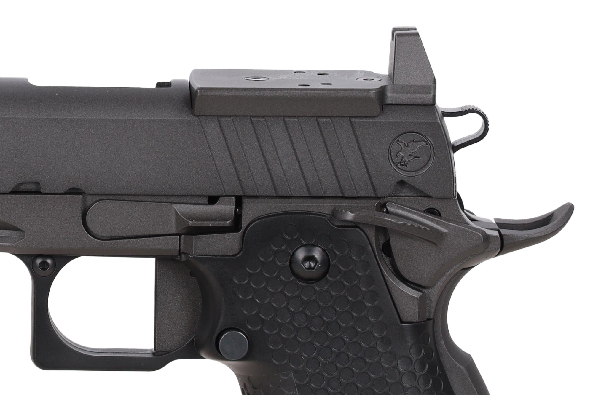 RWA Nighthawk Custom TRS Comp GBB Pistol Optics Ready – Black-13