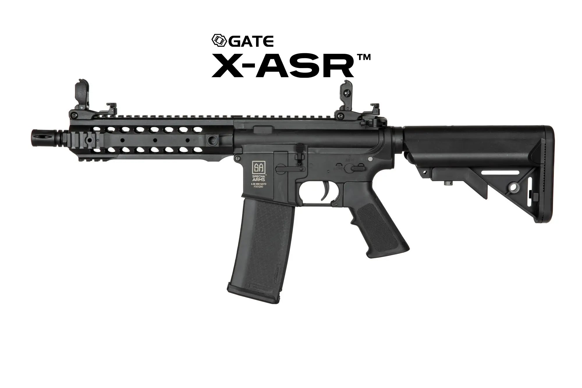 Specna Arms SA-F01 FLEX™ GATE X-ASR airsoft rifle 1.14 J Black-14
