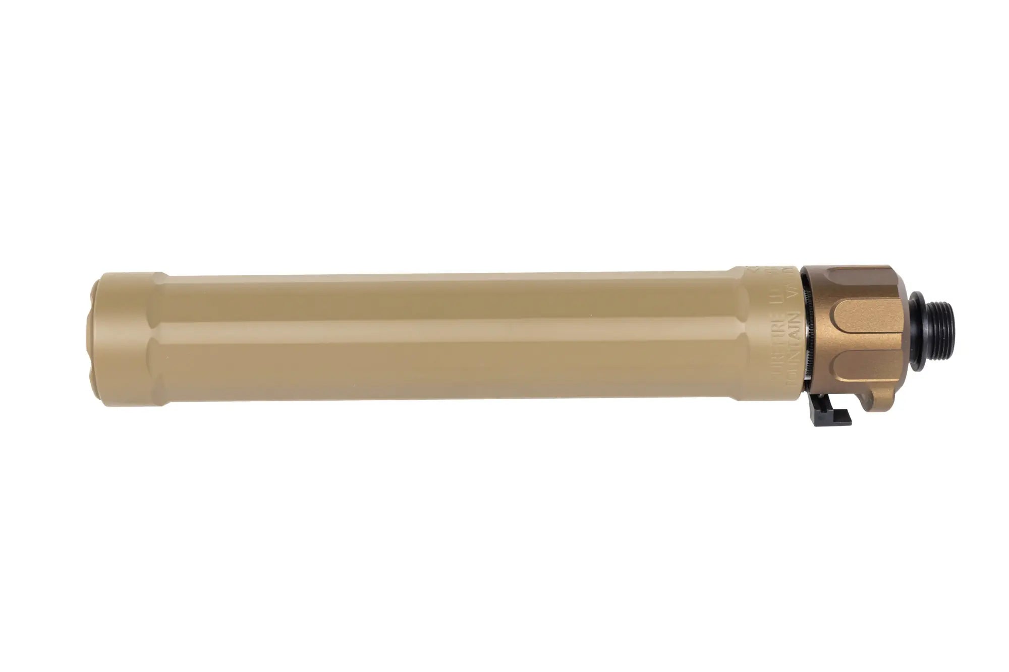 Silencer 5KU QD with outlet device 5KU-312-C Tan-2
