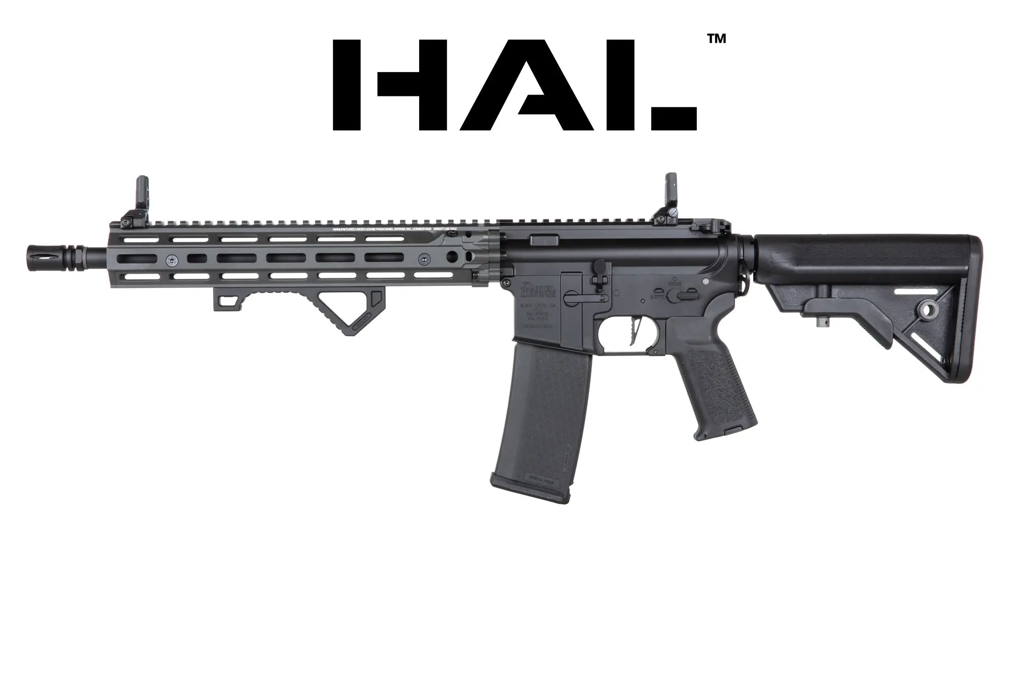 Daniel Defense® SA RISIII 14.5'' EDGE™ HAL ETU™ Steel Grey airsoft rifle-9