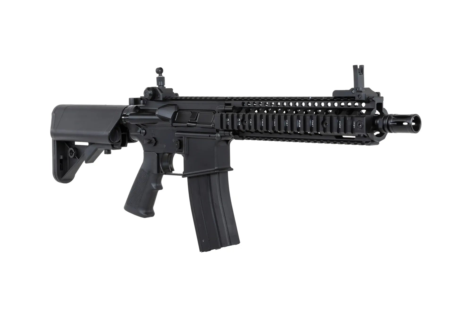 Golden Eagle Daniel Defense MK18 MC6593M GBB airsoft Carbine Black-8