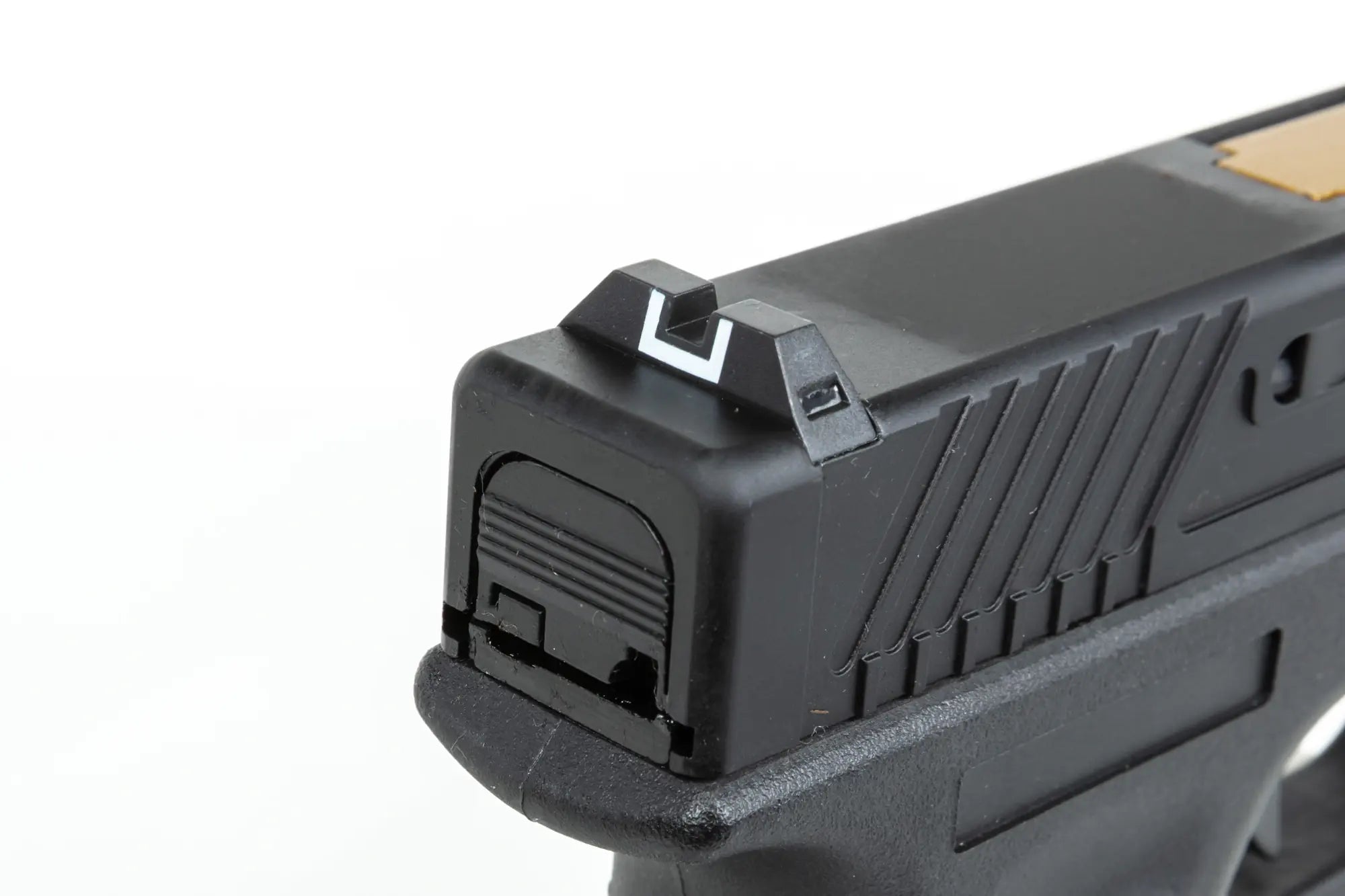 E&amp;C EC-1202 airsoft pistol Black and gold-6